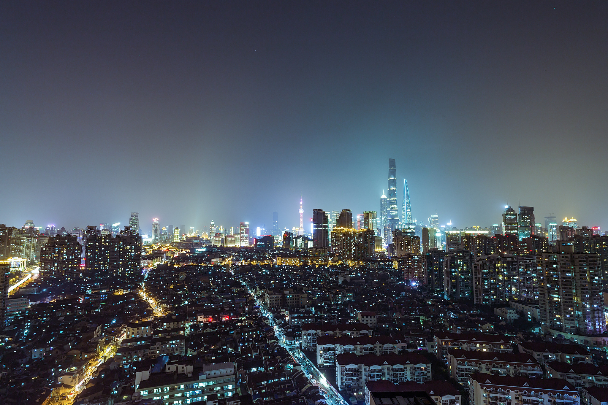 夜色风景照片：记录城市夜晚的诗意与美好