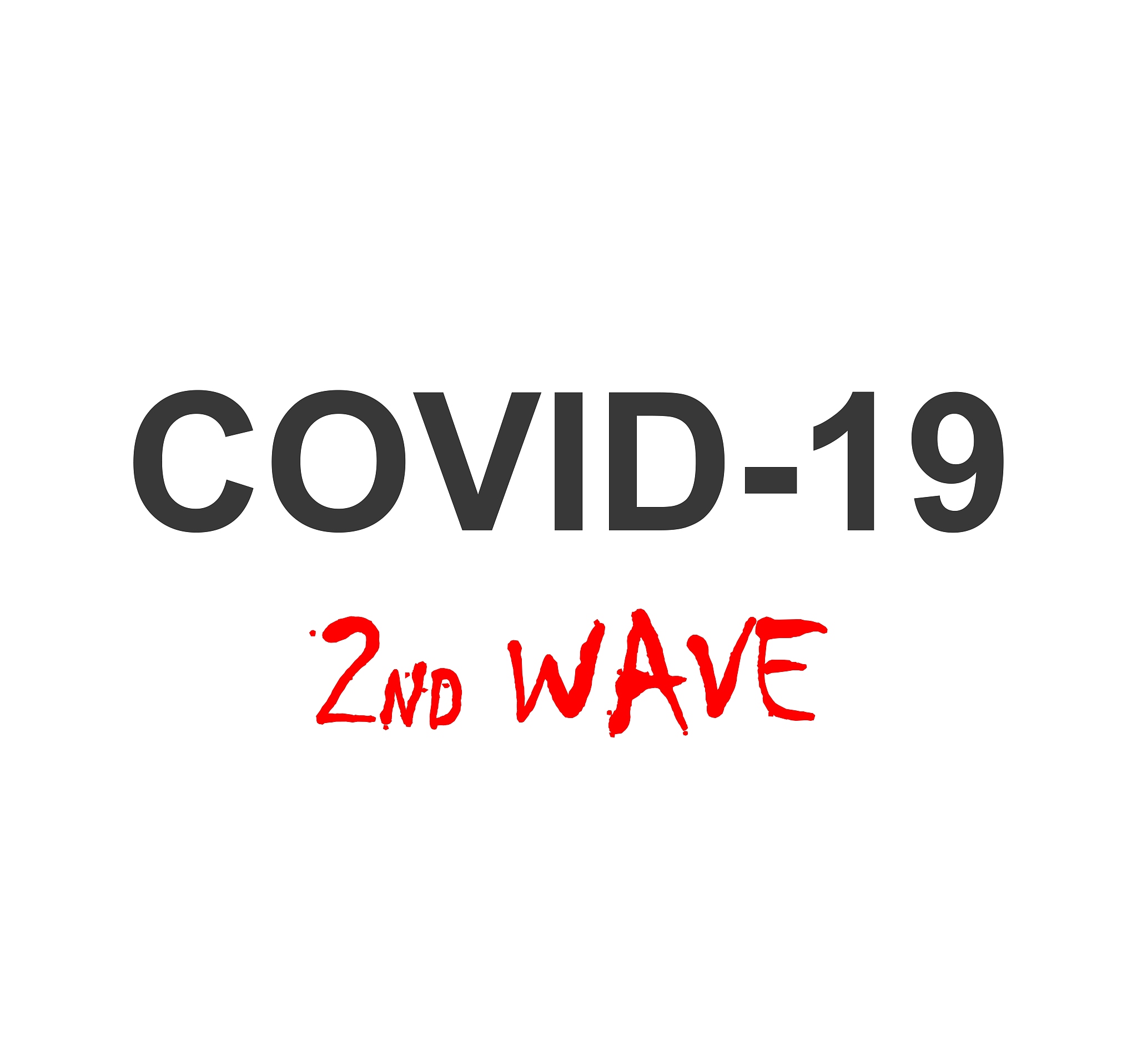 corona virus second wave. covid 19, pandemic new version. vector