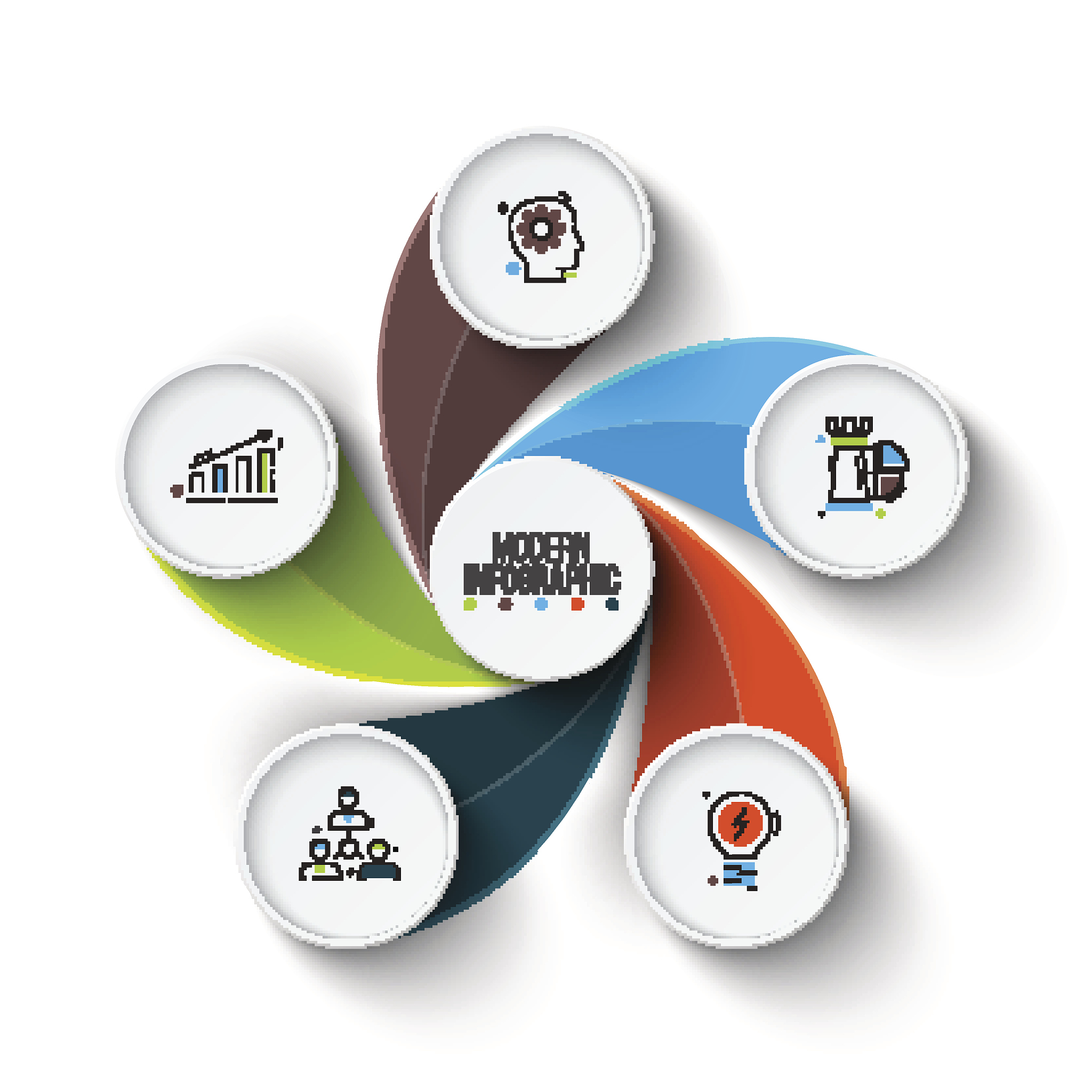 creative concept for infographic.