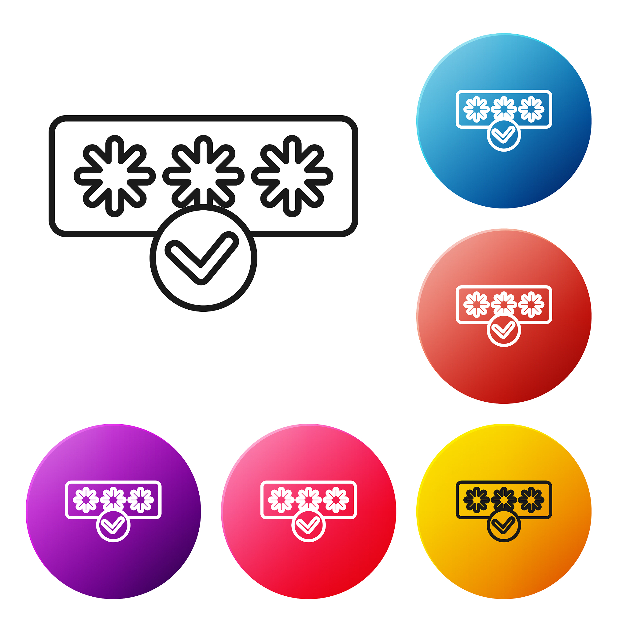 black line password protection and safety access