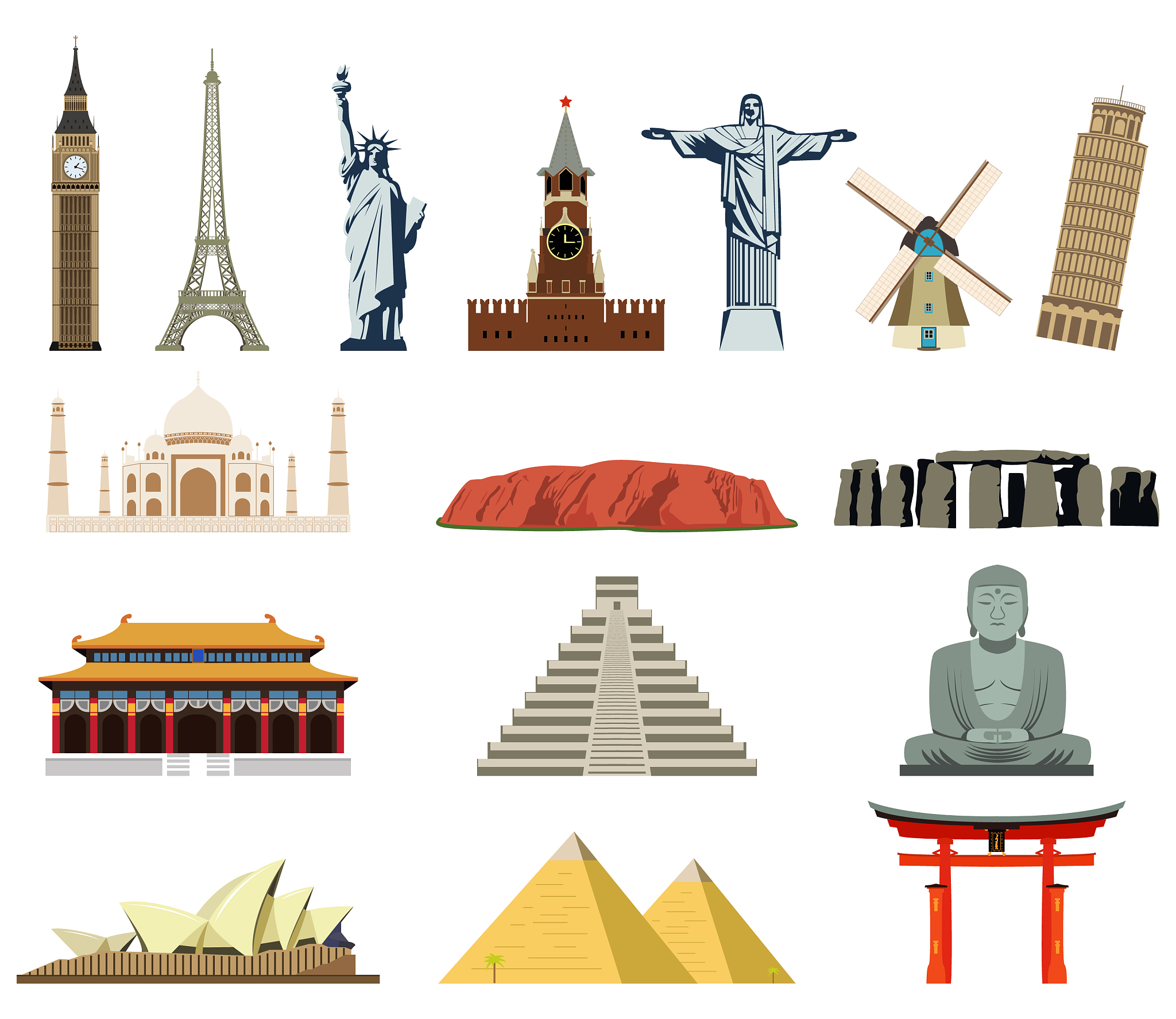world landmarks famous world landmarks