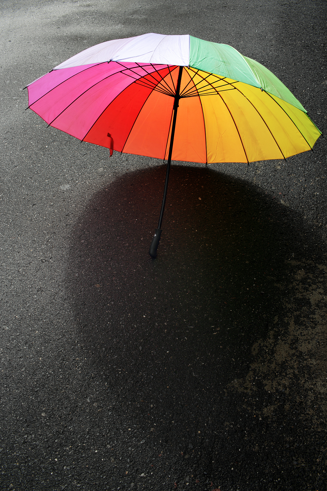 umbrella in rain