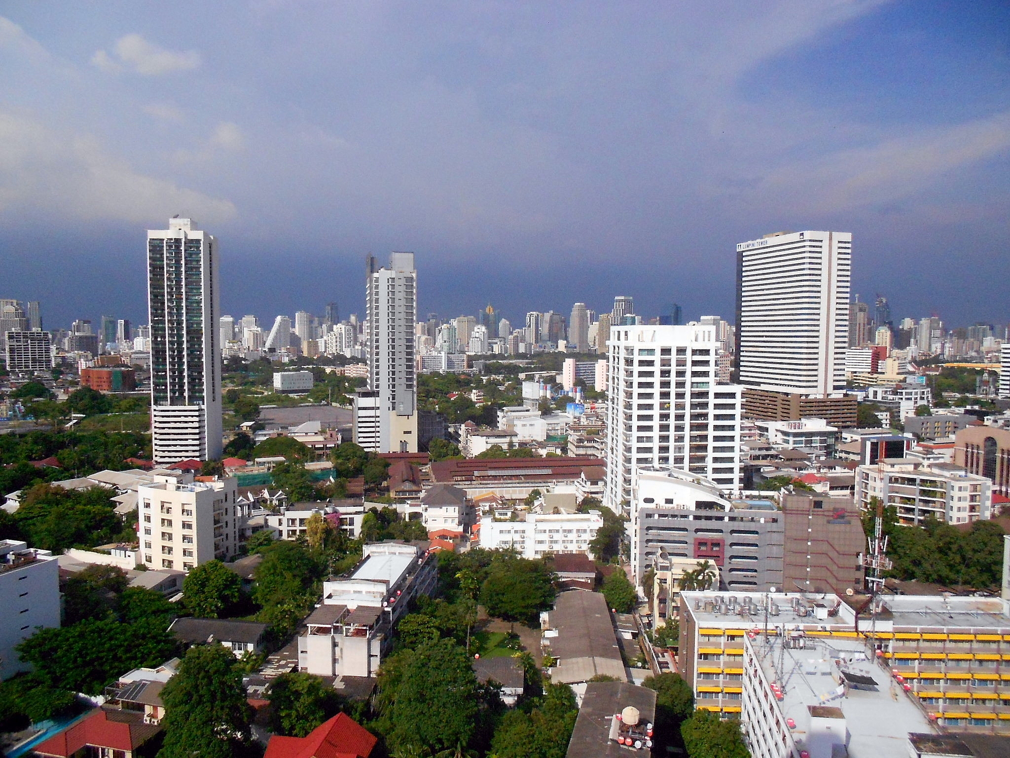 cityscape against sky
