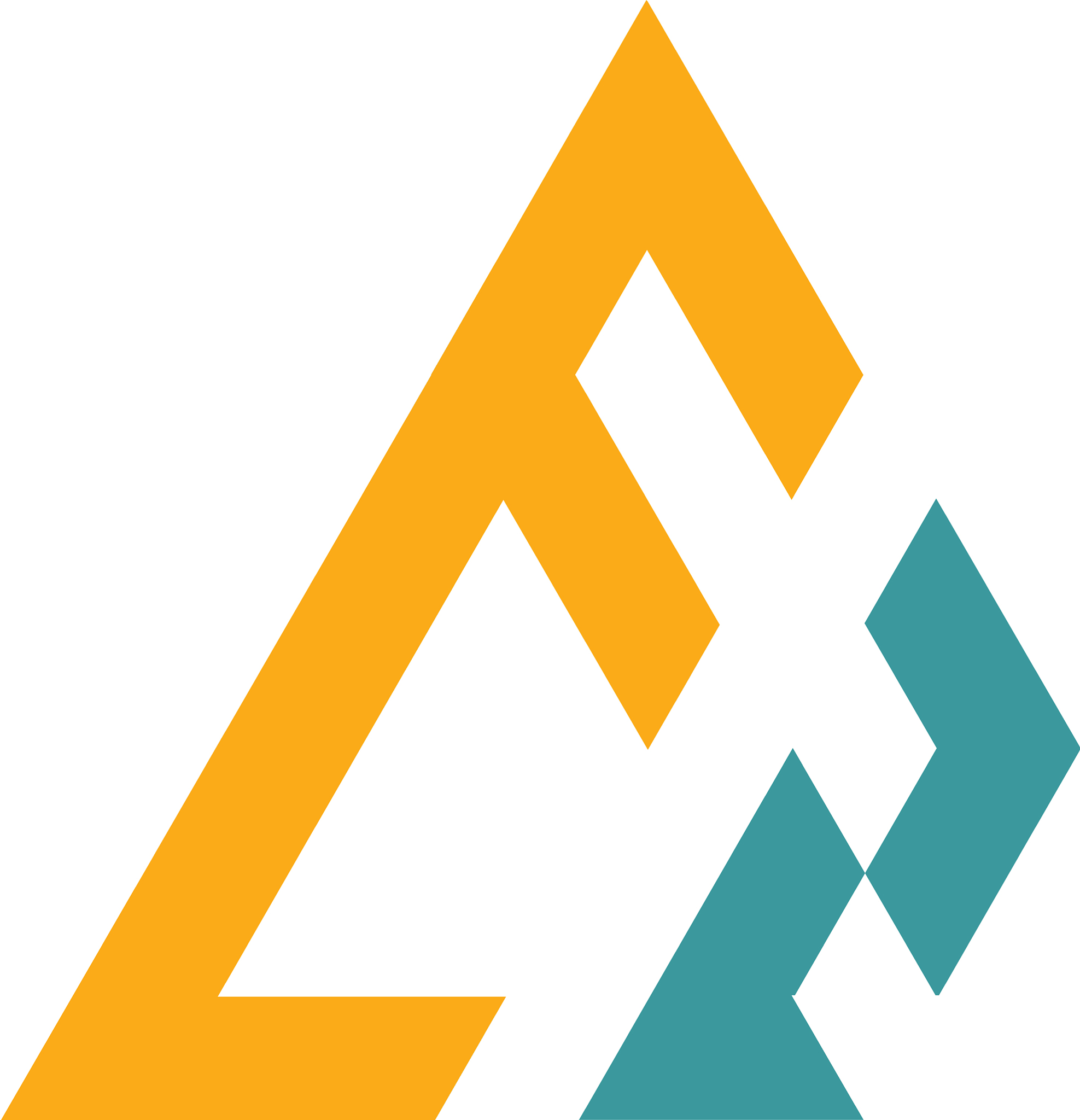initial letter triangle logo