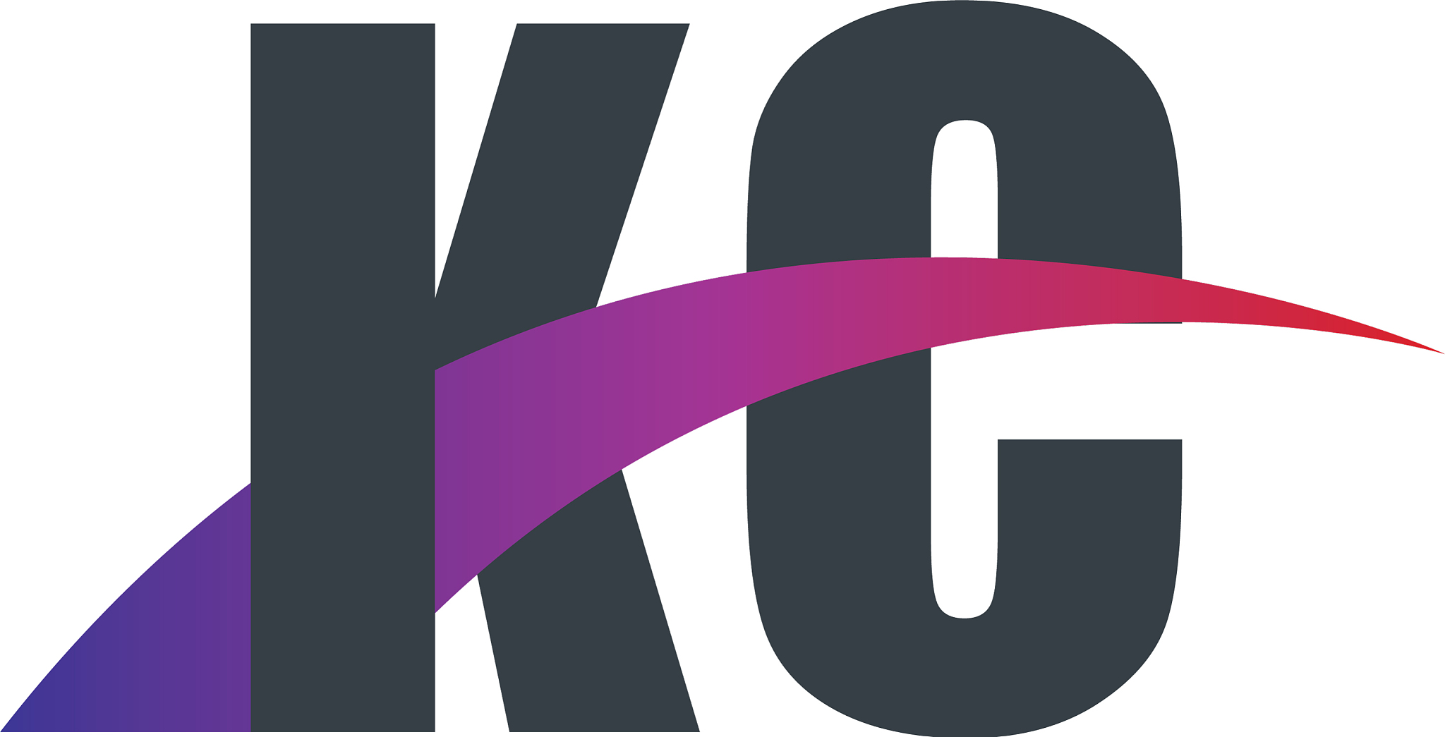 initial letter overlapping design logo