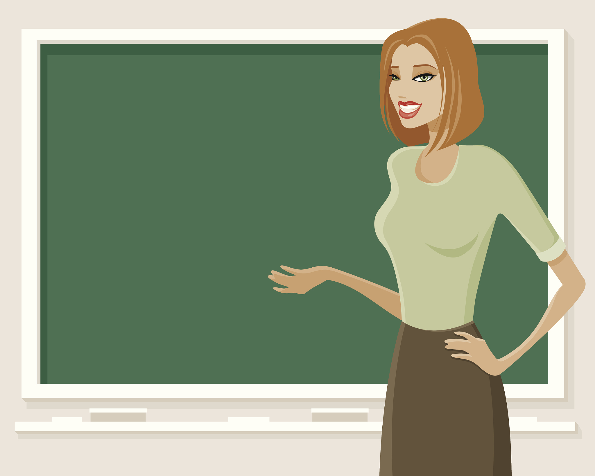 female teacher