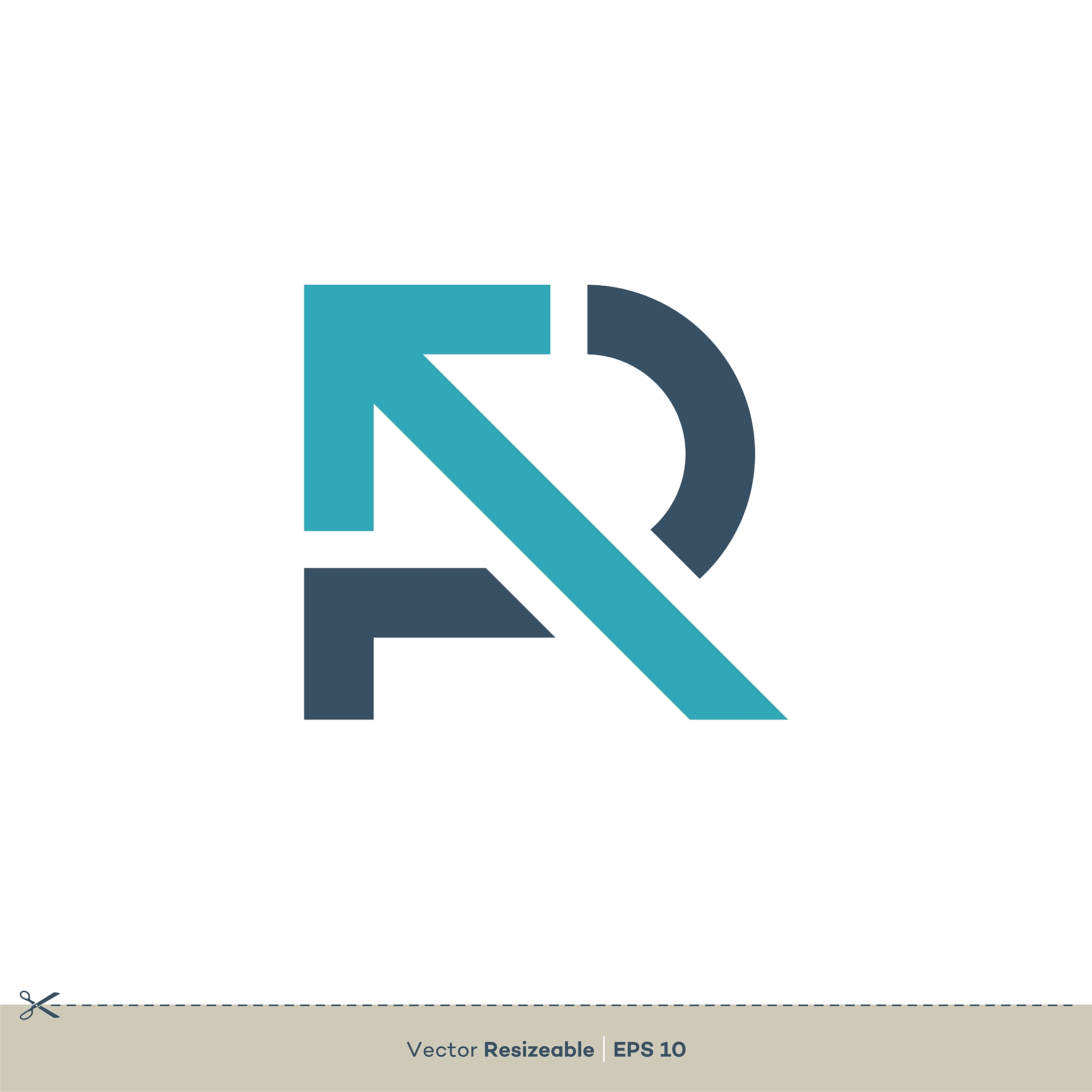 r letter vector logo template illustration design. vector eps 10