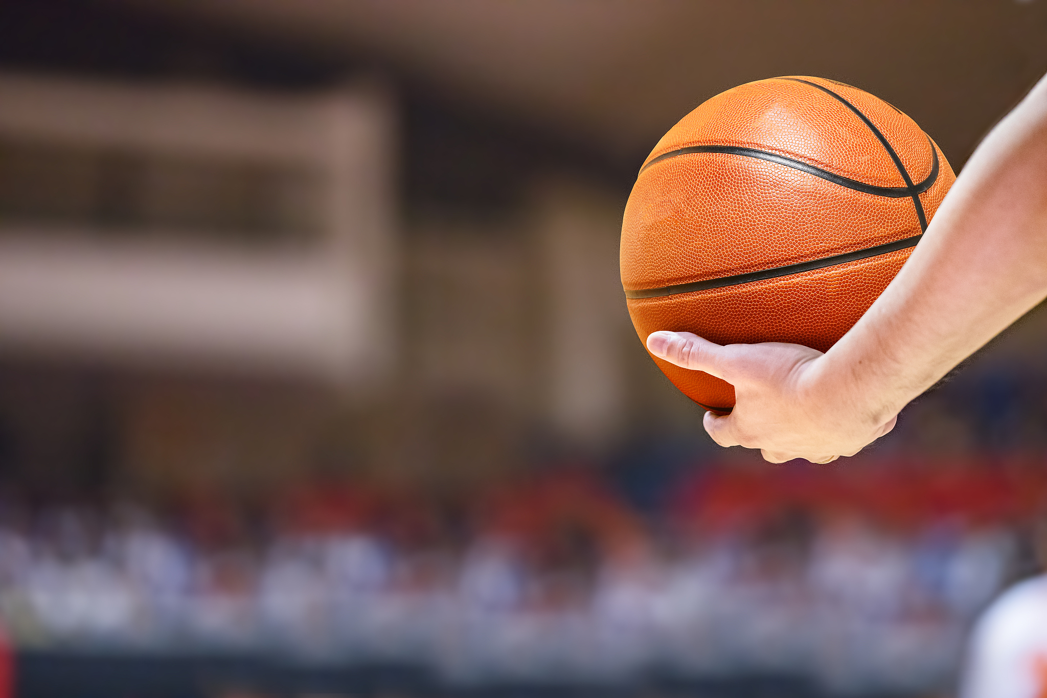 basketball game venue