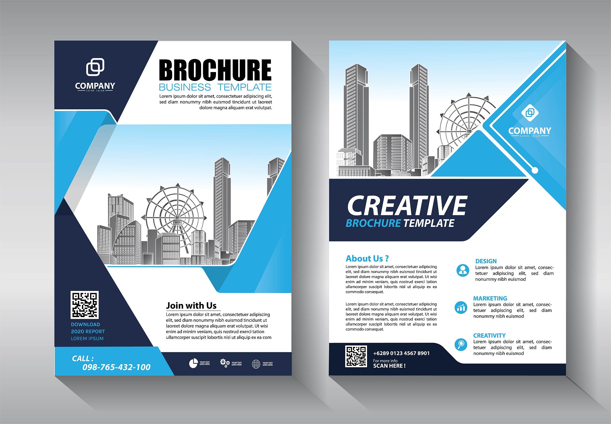 brochure design, cover modern layout, annual report, poster, fly