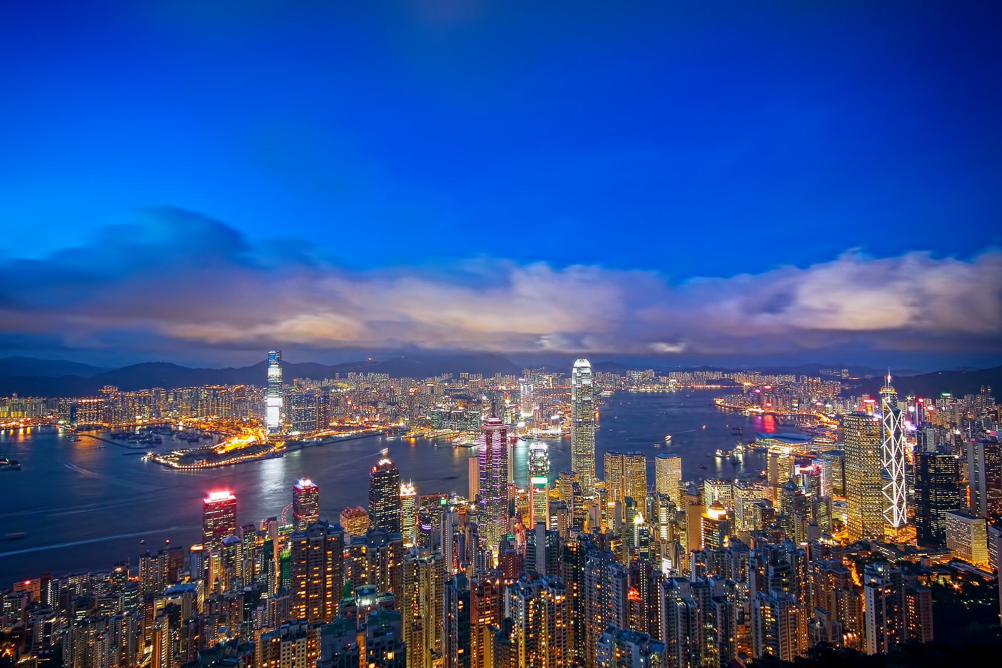 hong kong night