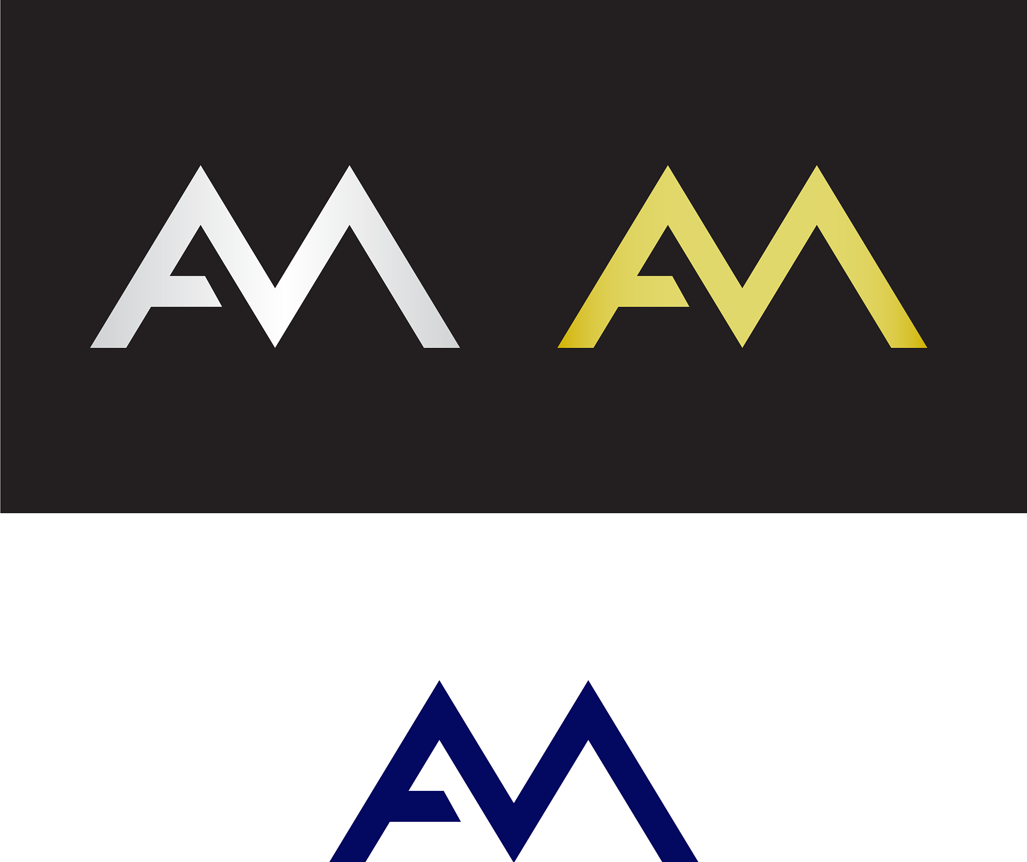 am logo