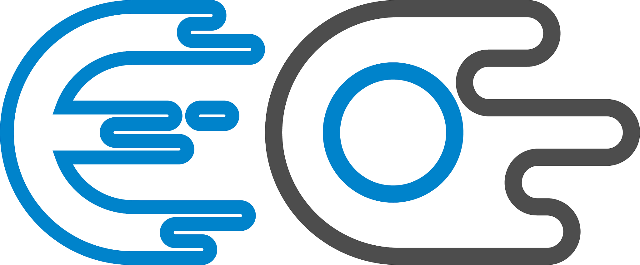 letter eo logo icon template