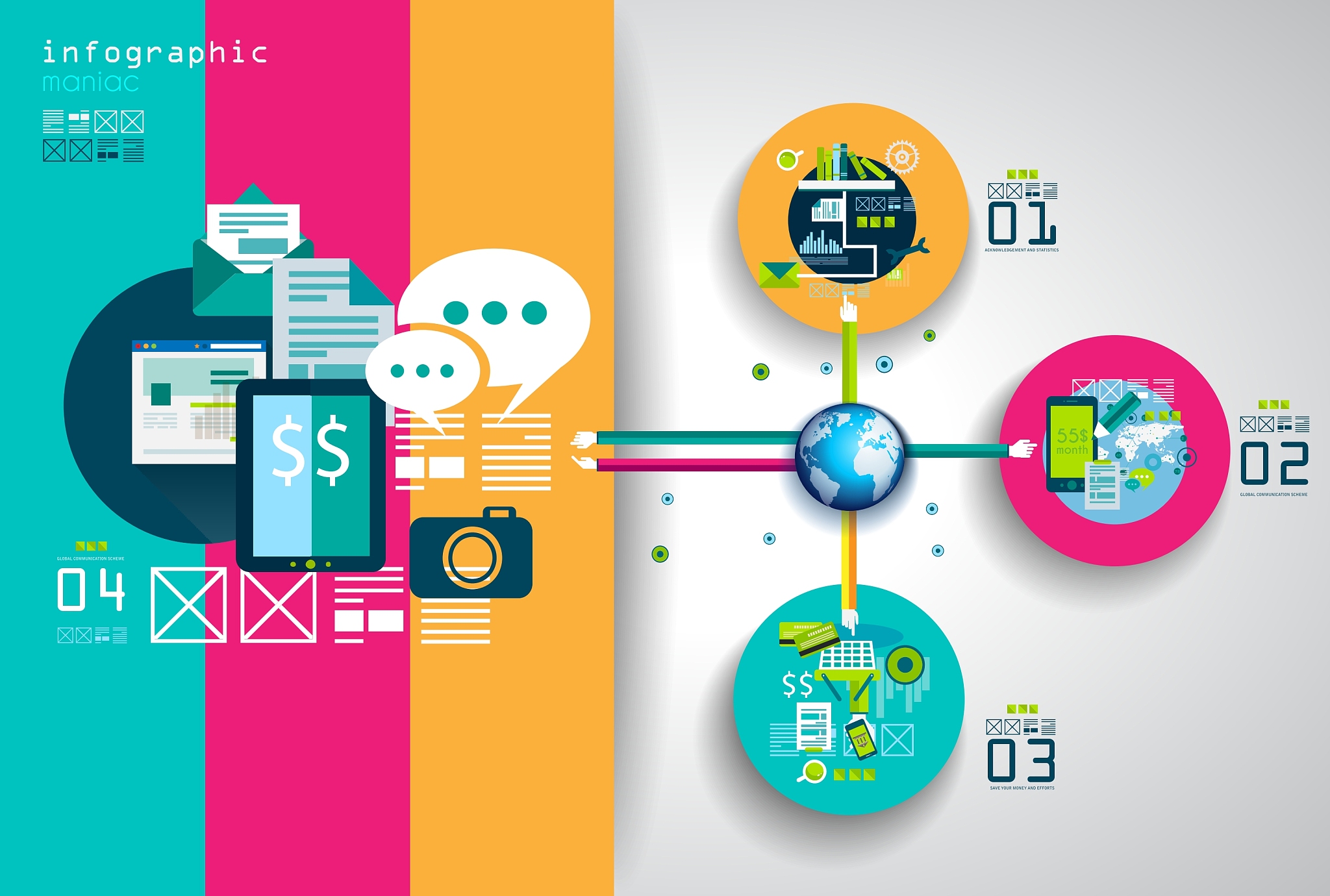 original style infooriginal style infographics