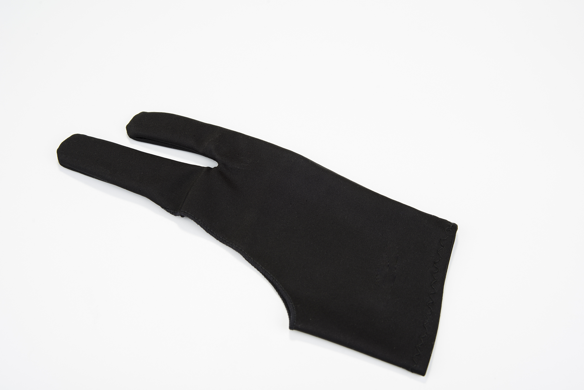 graphic tablet glove on the white background