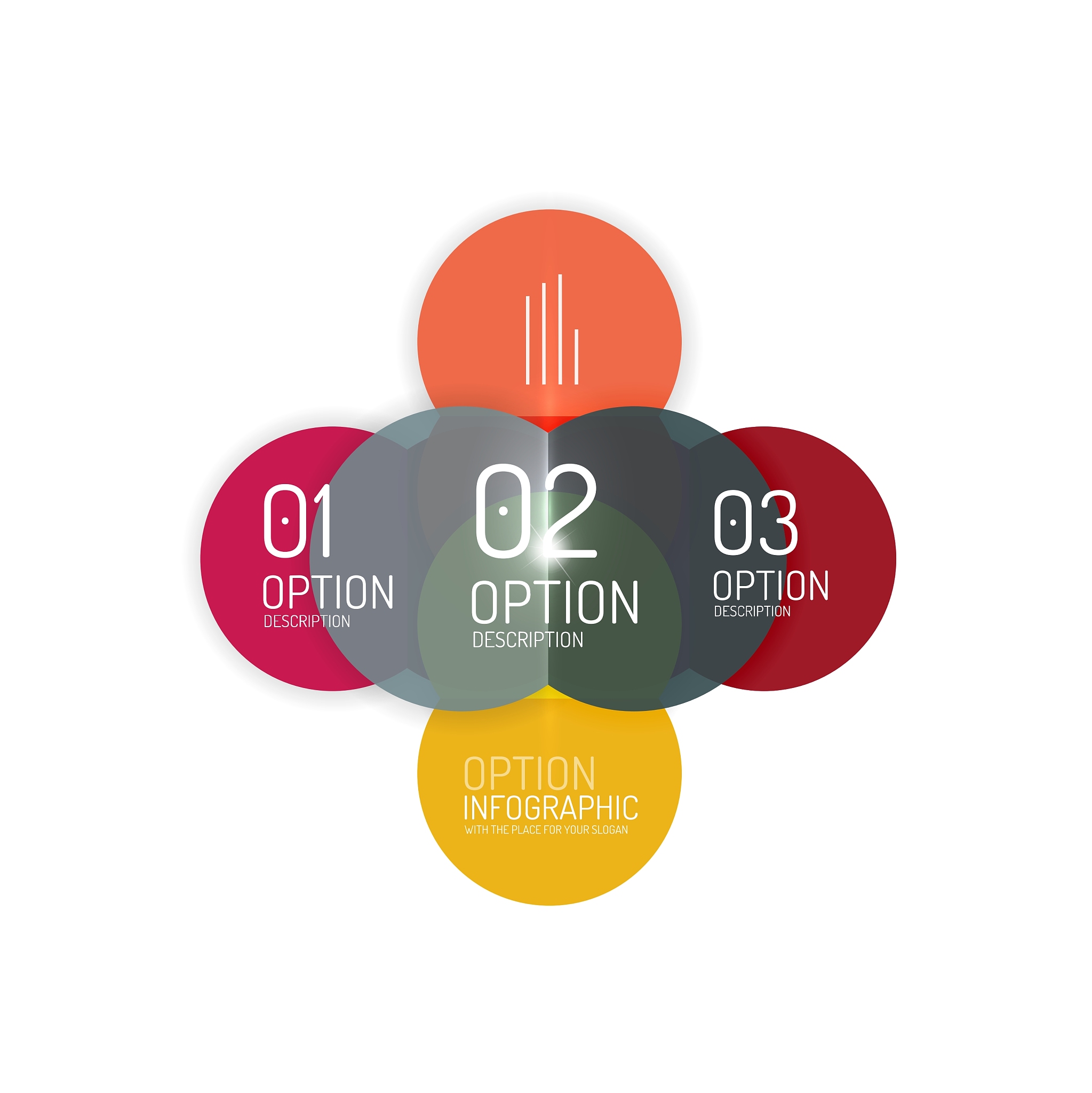 business products option banners
