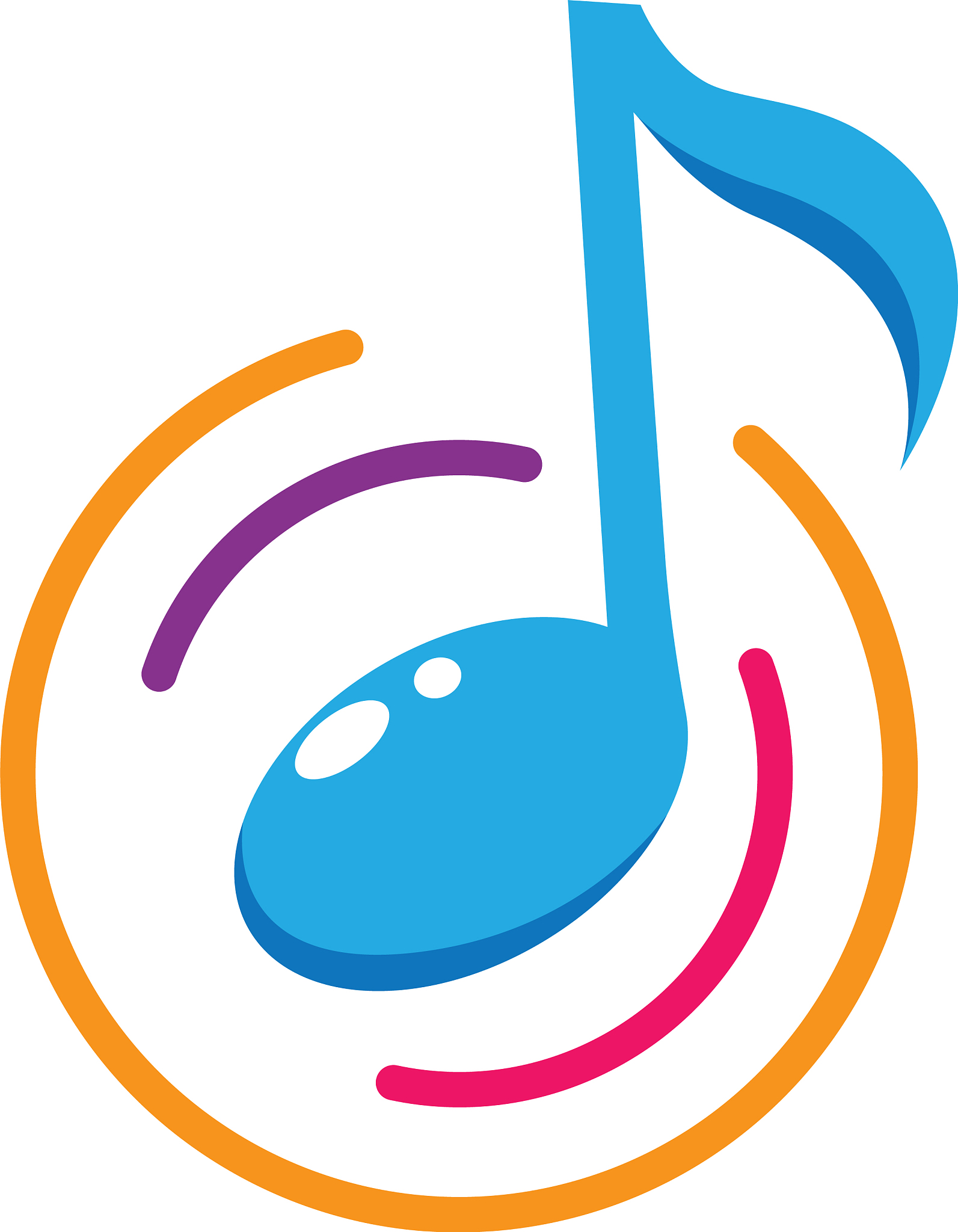 music logo creative icon