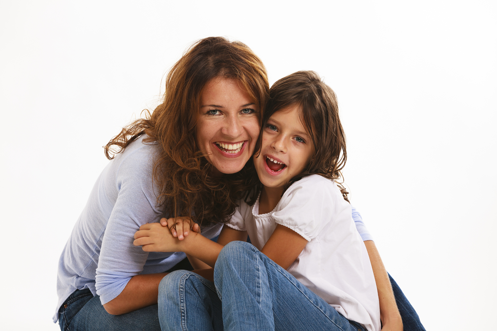 mother and daughter