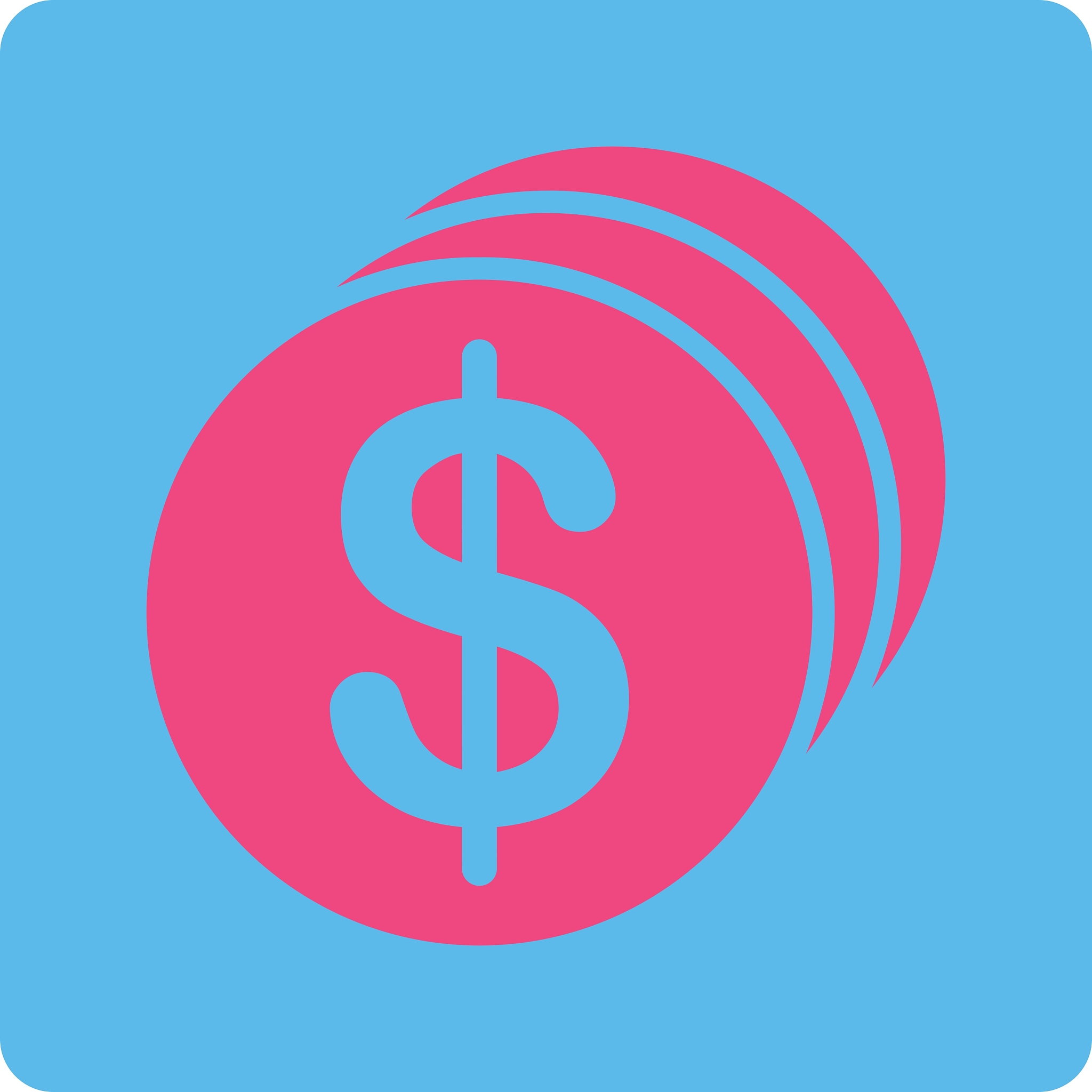 dollar coins icon