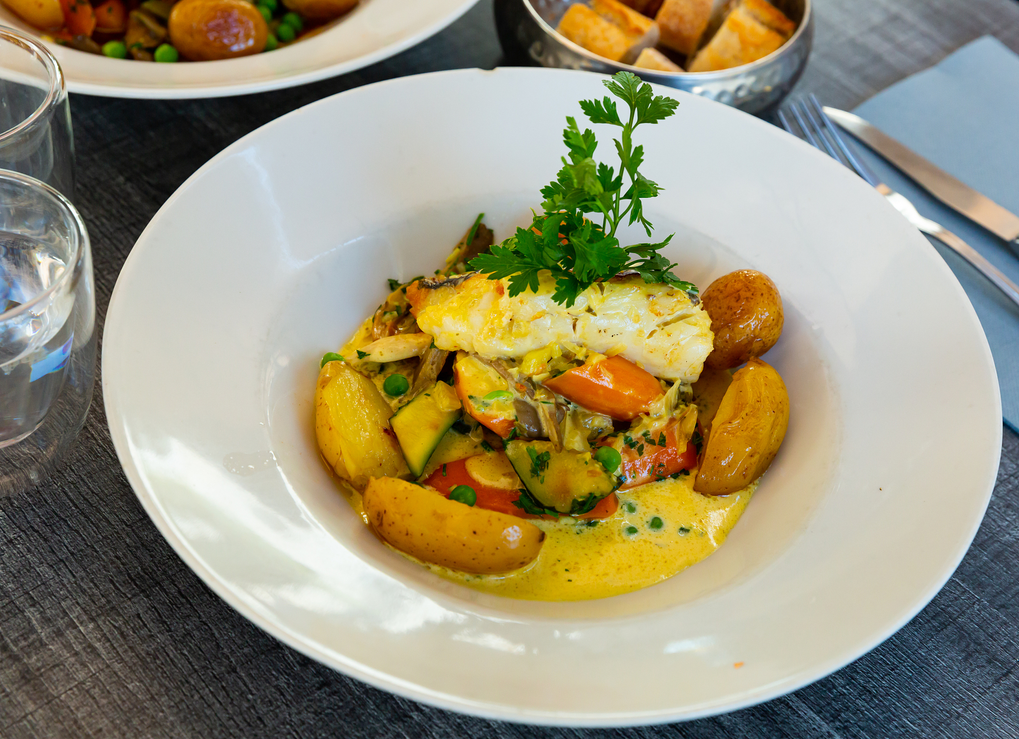 spanish style hake steak