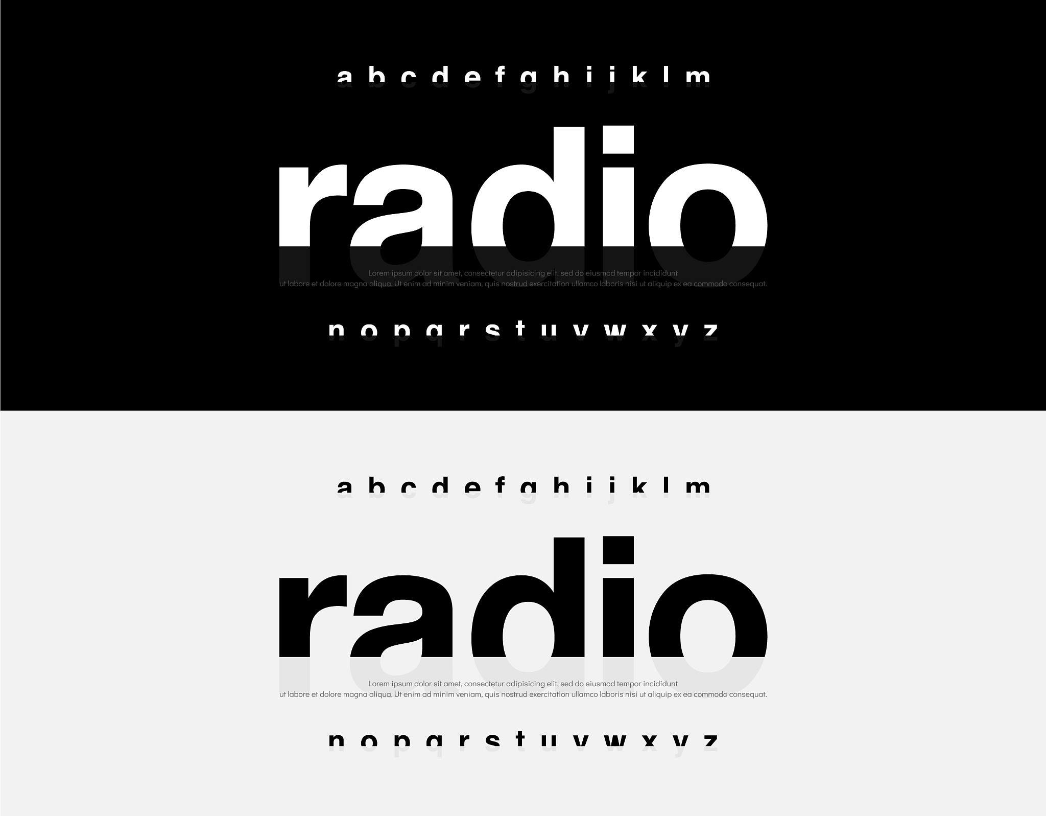 abstract modern alphabet font typography urban