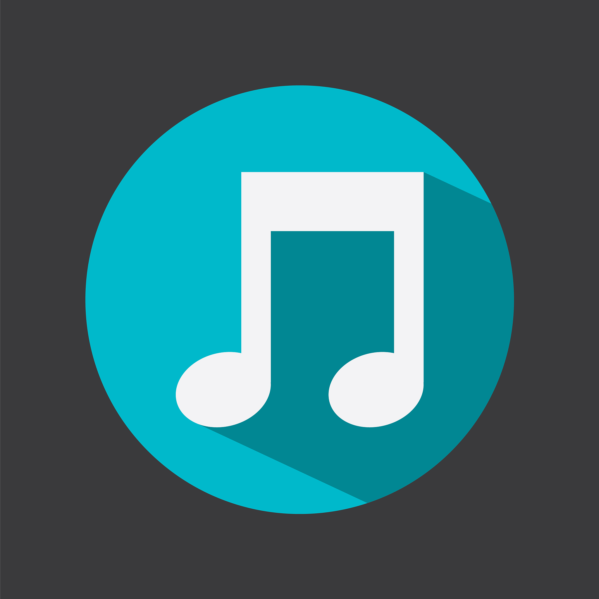 music note design