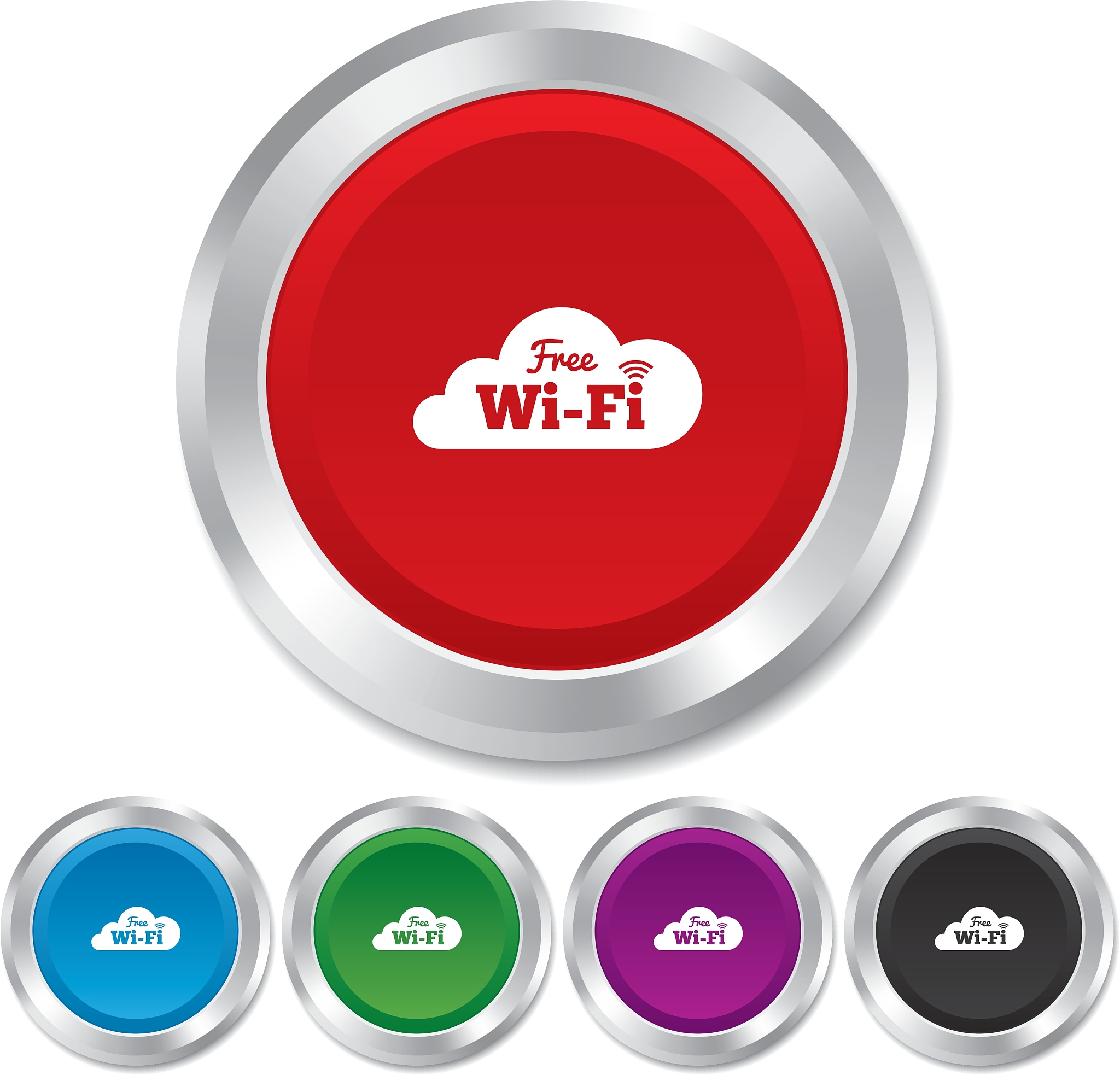 free wifi sign wifi symbol wireless network