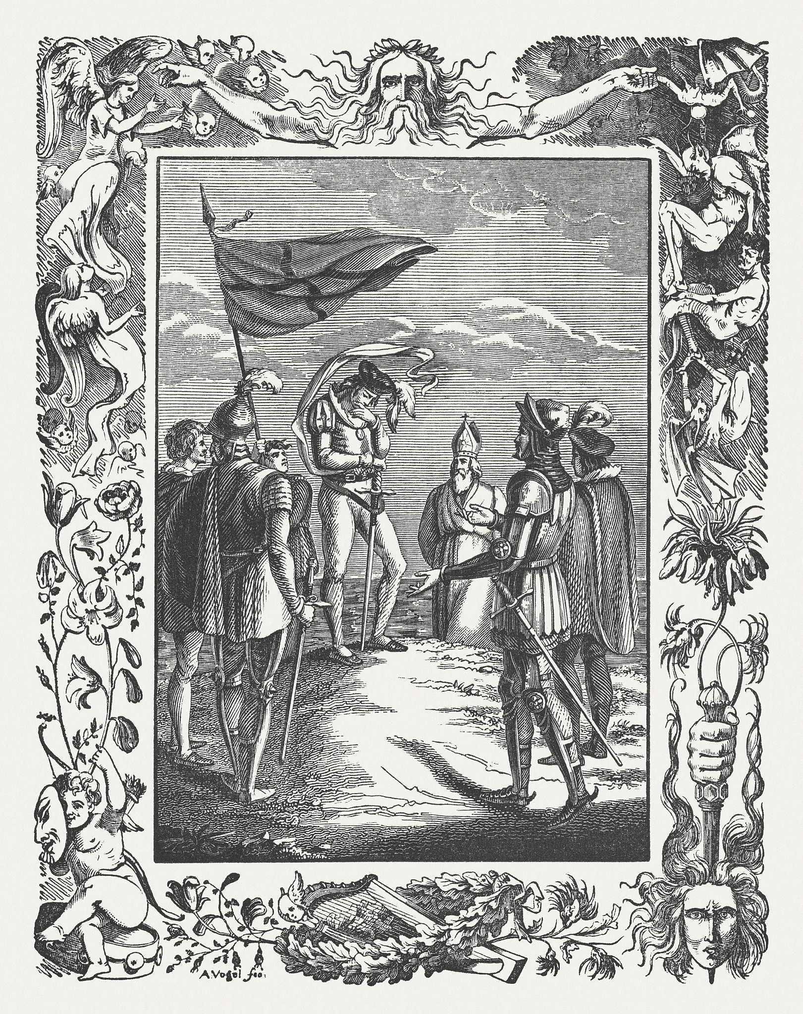 民间文学的影响