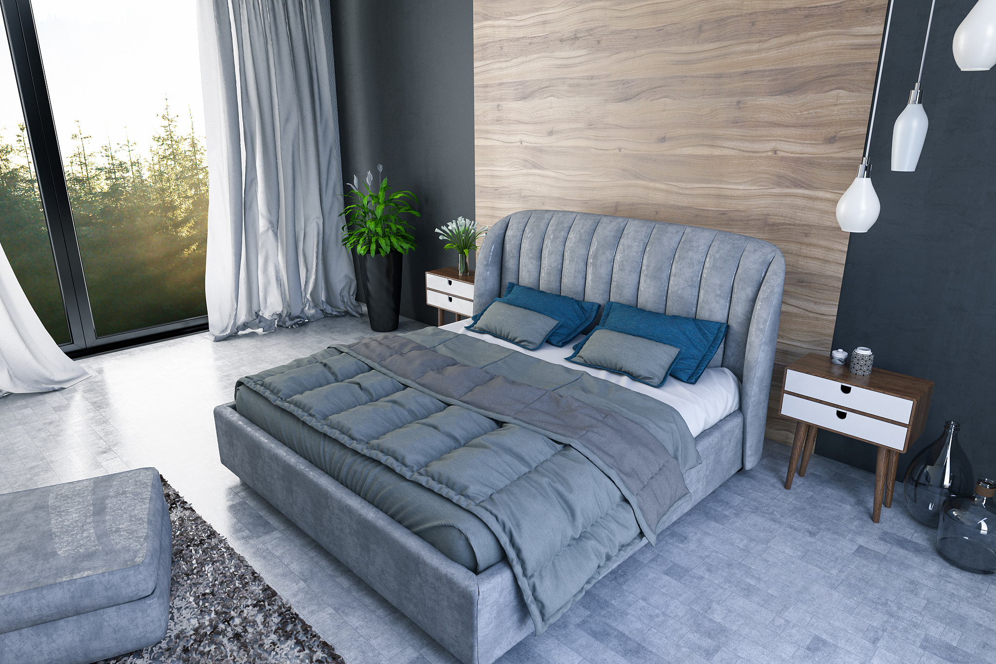modern bedroom