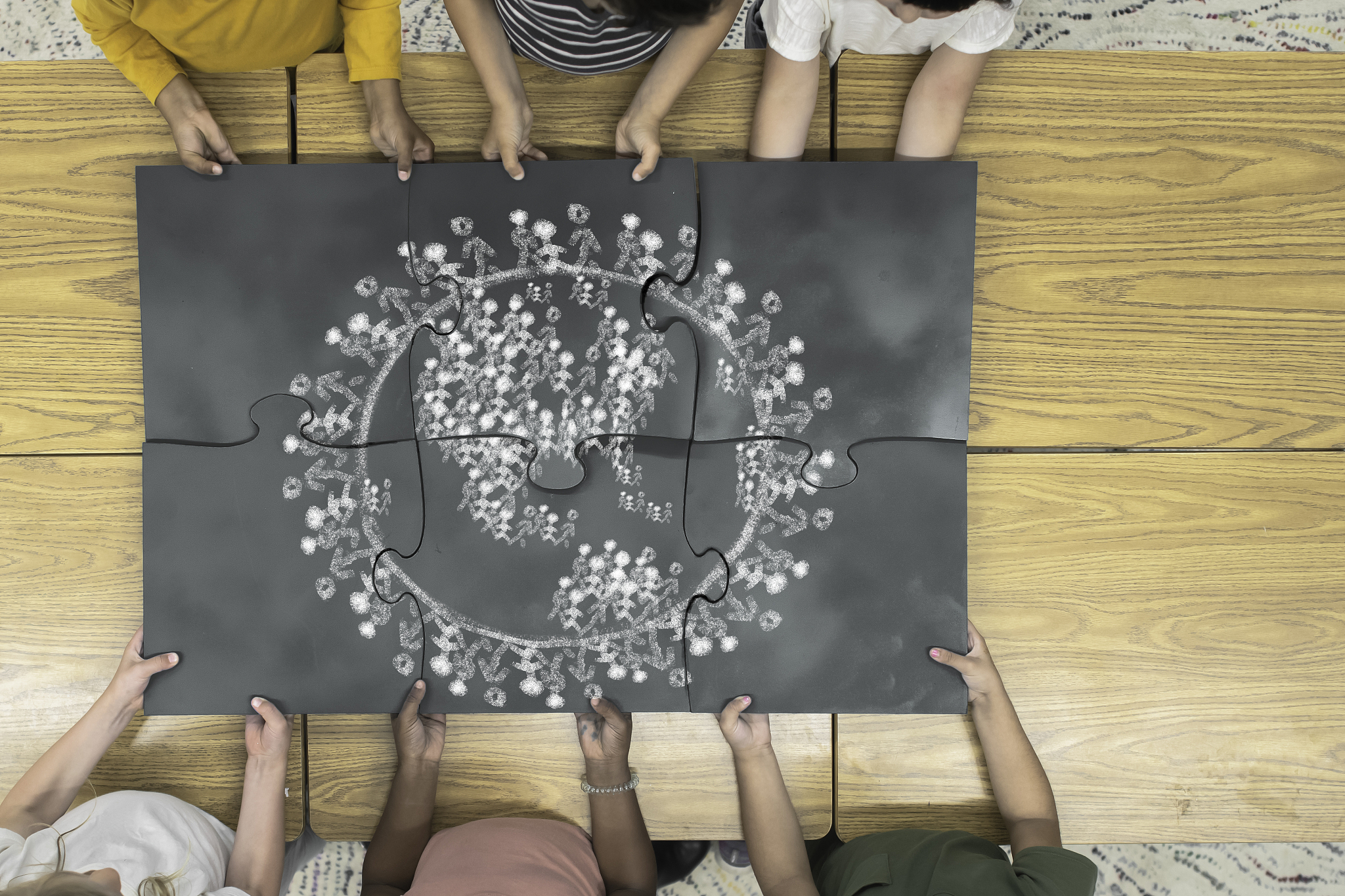 elementary kids consider overpopulation