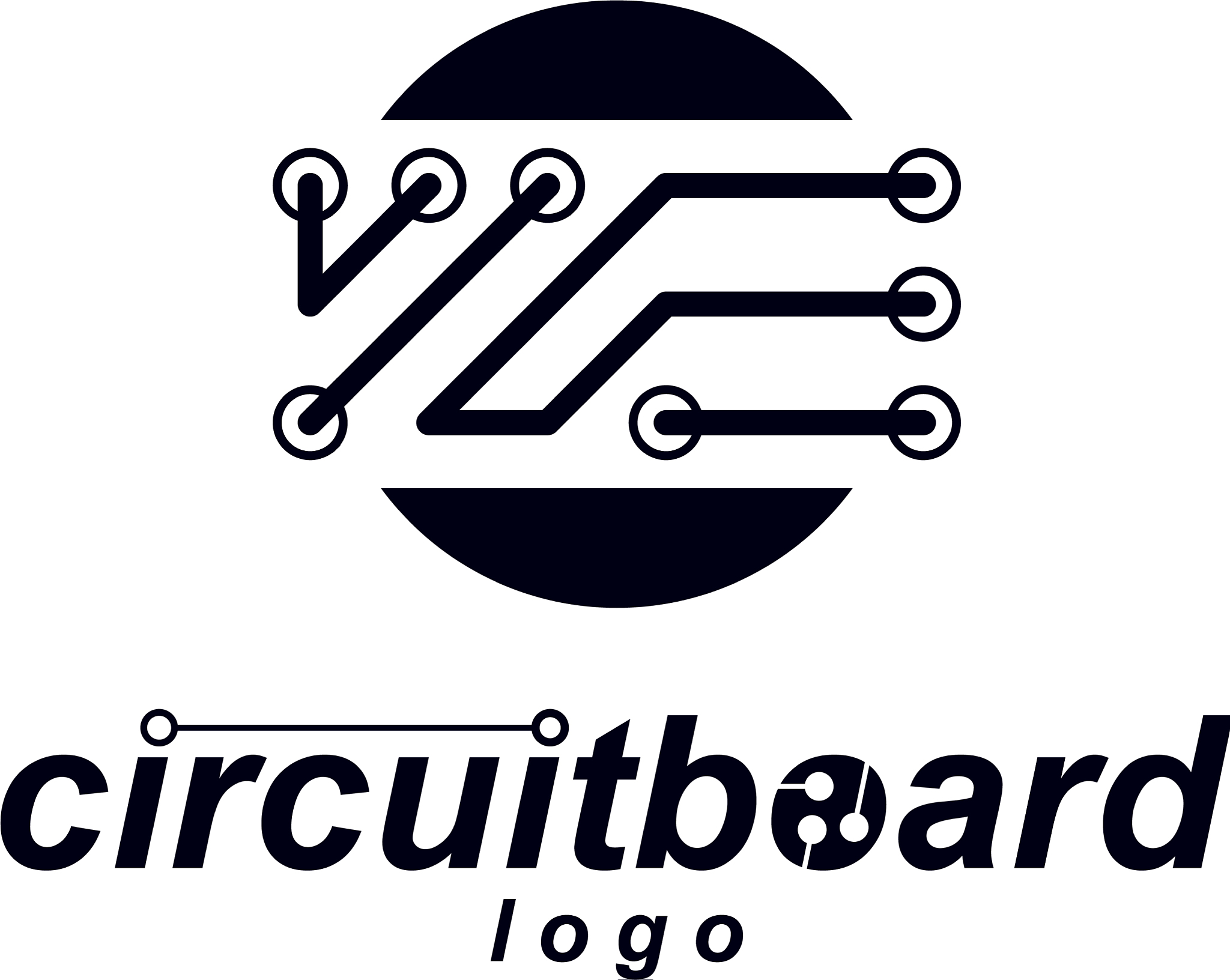 abstract computer circuit board technology