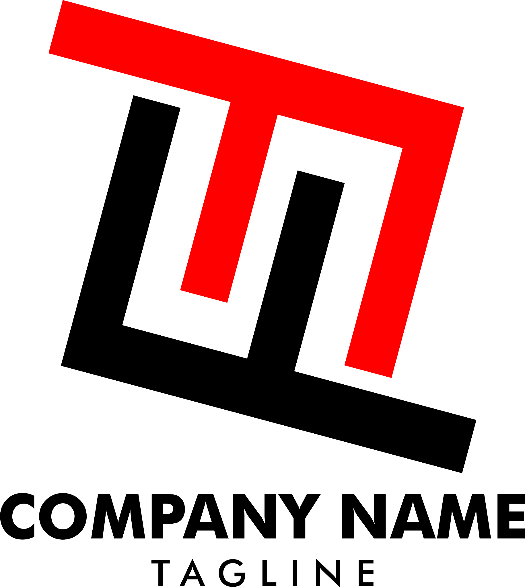 initial letter ff logo template design