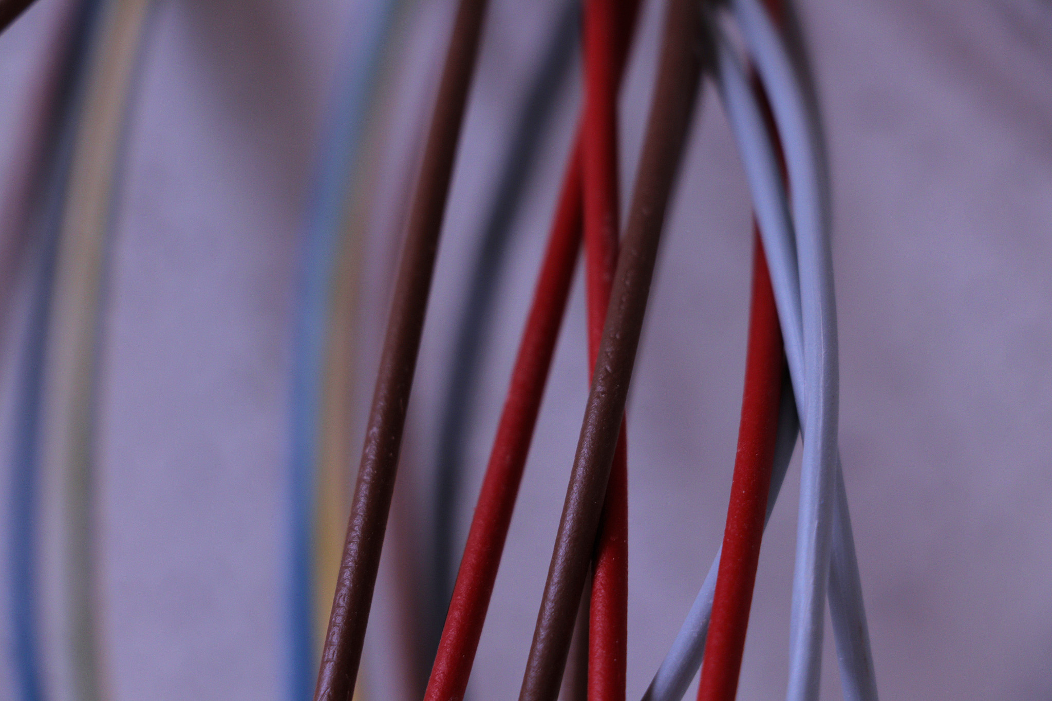 different color cabels