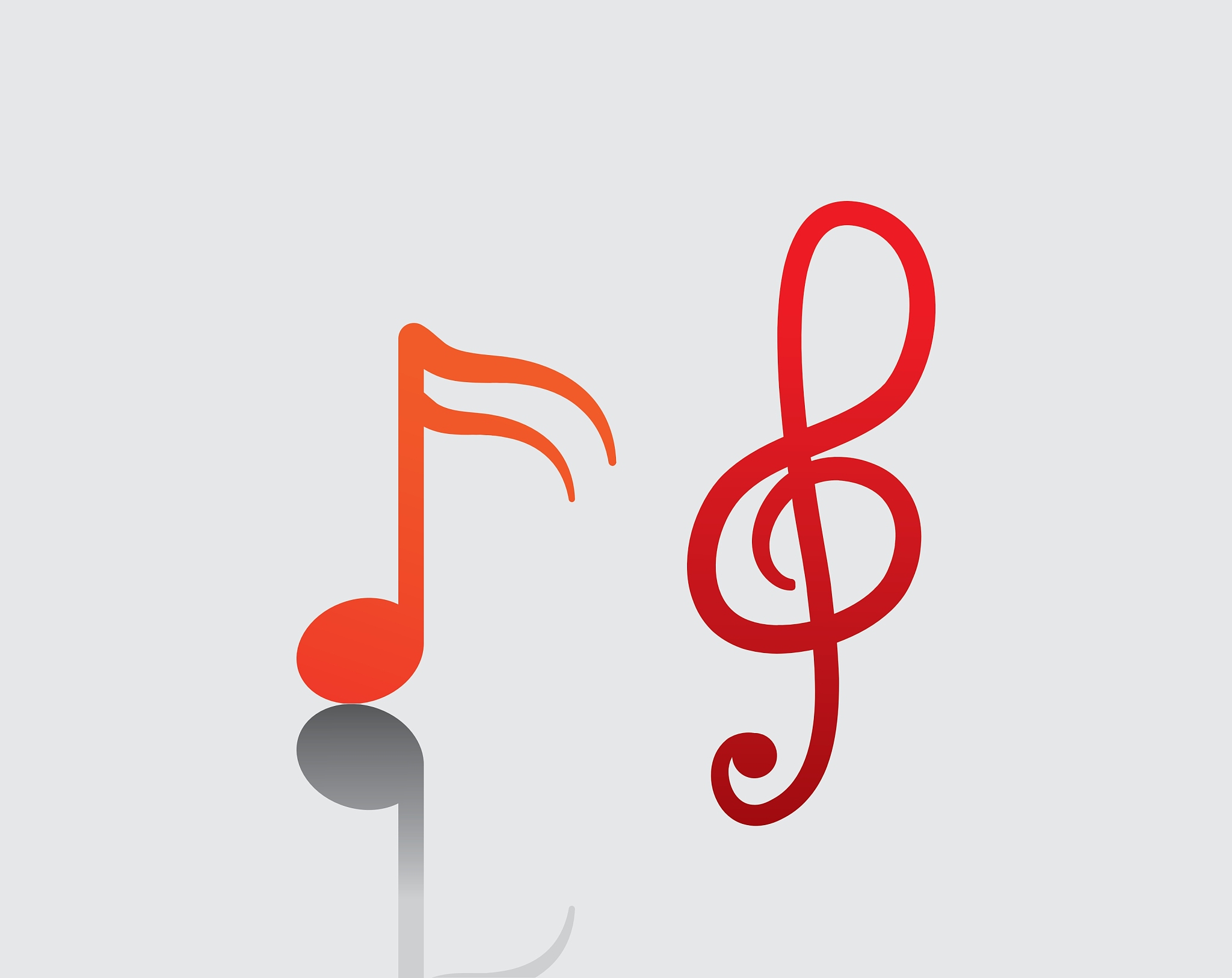 music notes sound art