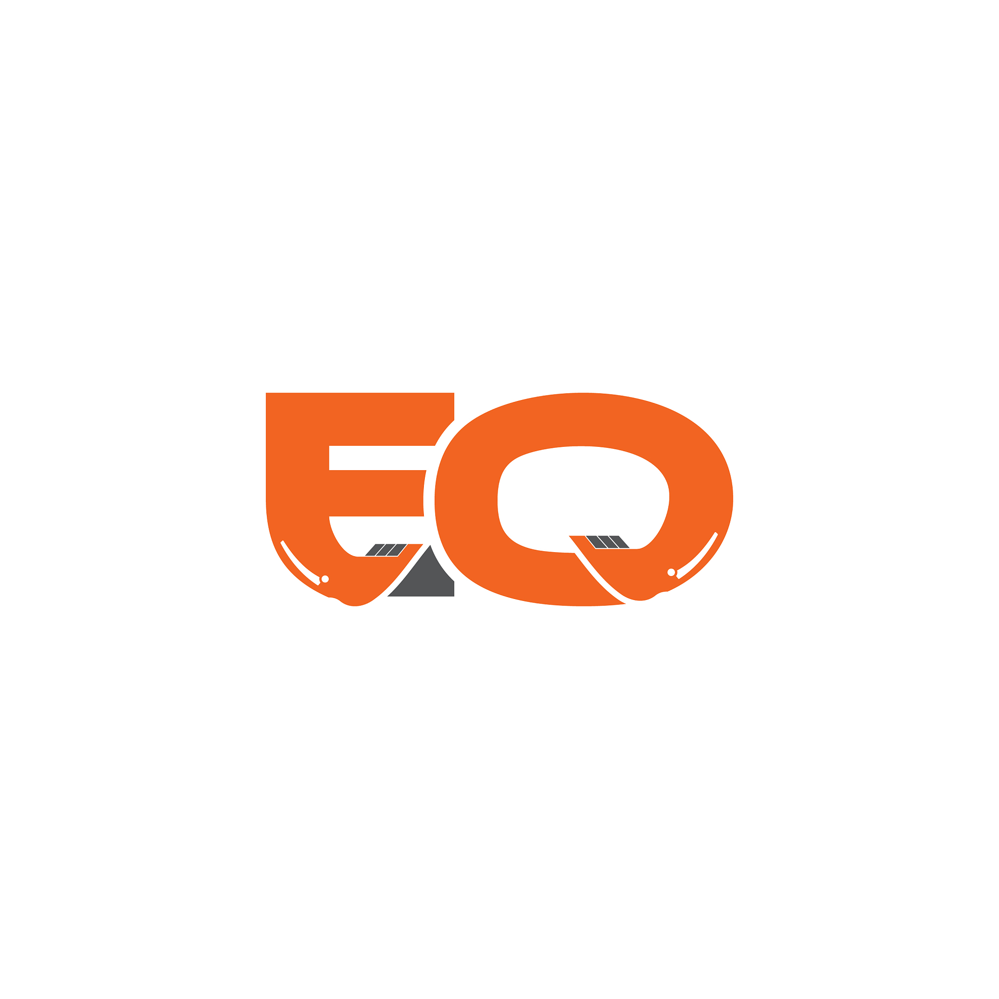 eo letter logo icon design template elements