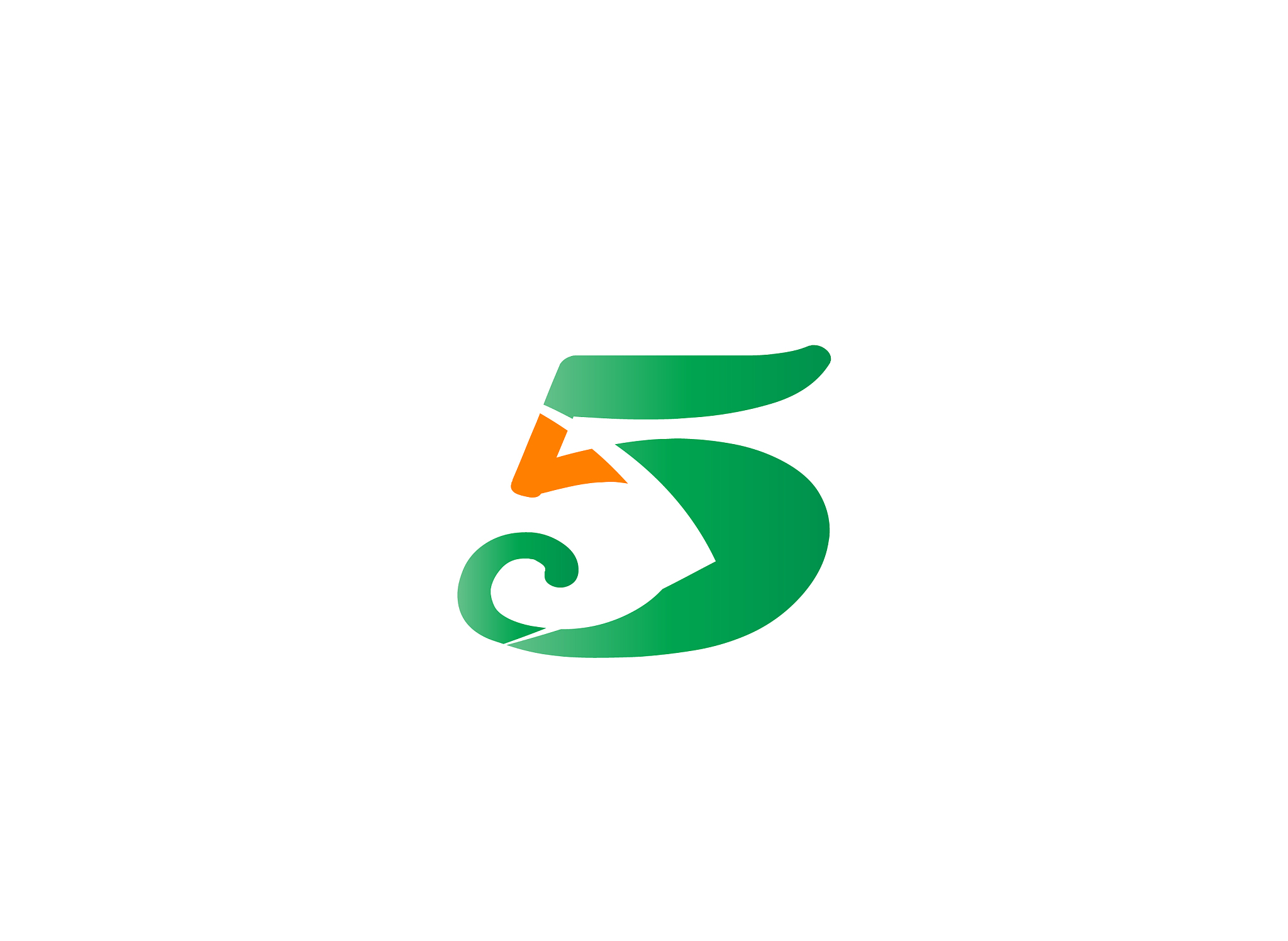 number logo designnumber five logologo 5