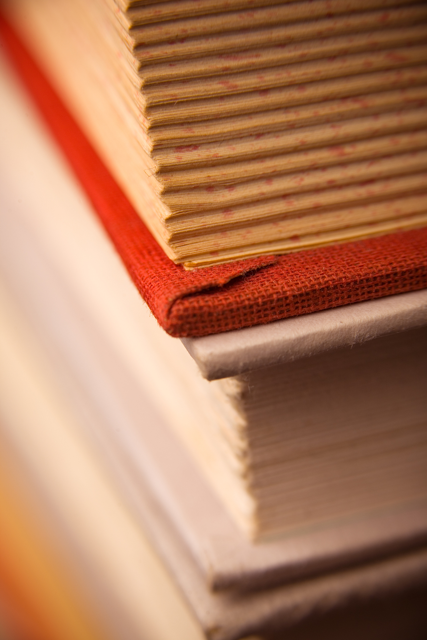 stack of books