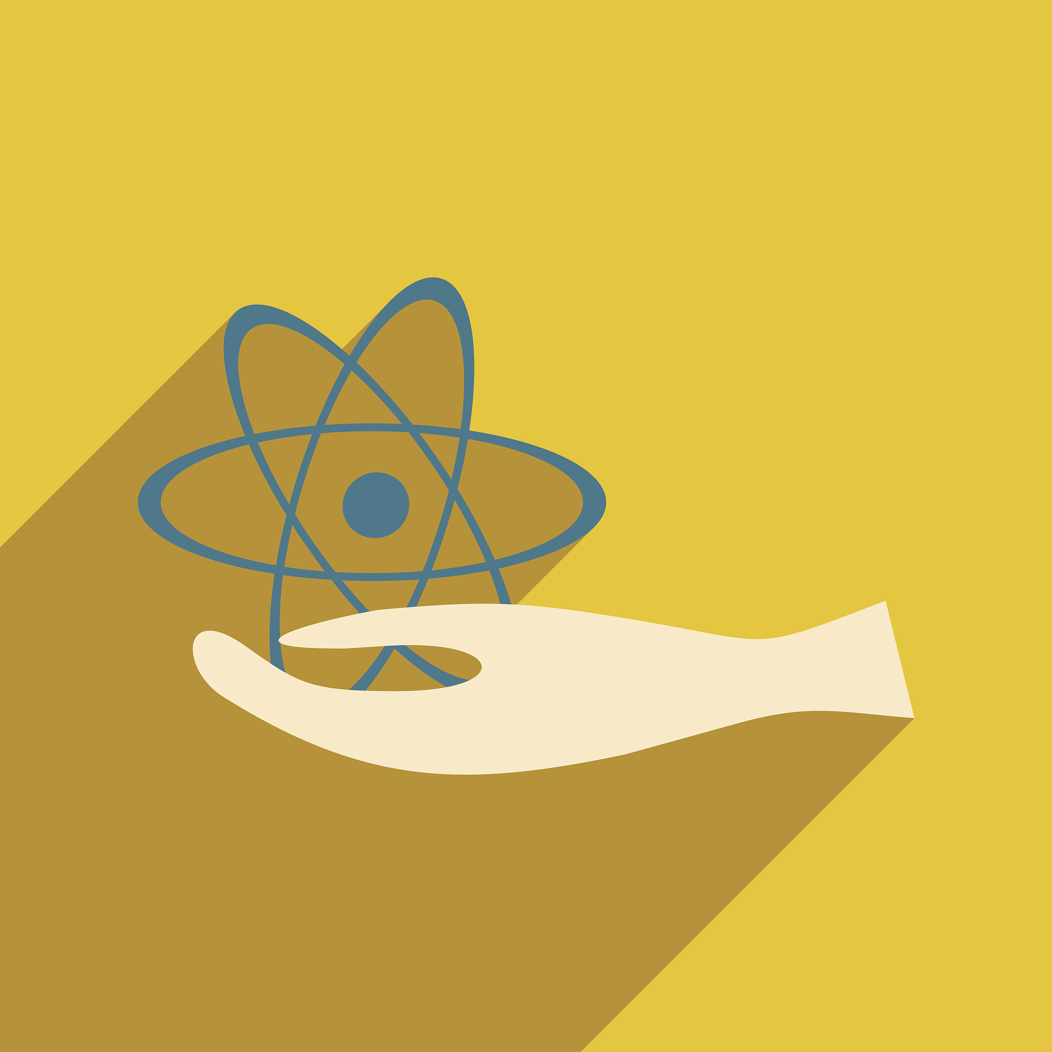 改写这段话，要求意思不变（原子核是由质子和中子两种微观粒子而组成的，其中质子带正电荷，中子不带电呈电中性，在稳定的原子中，原子核所带的正电荷数量与核外电子所带的负电荷数量相同，整体原子也呈现出电中性。）