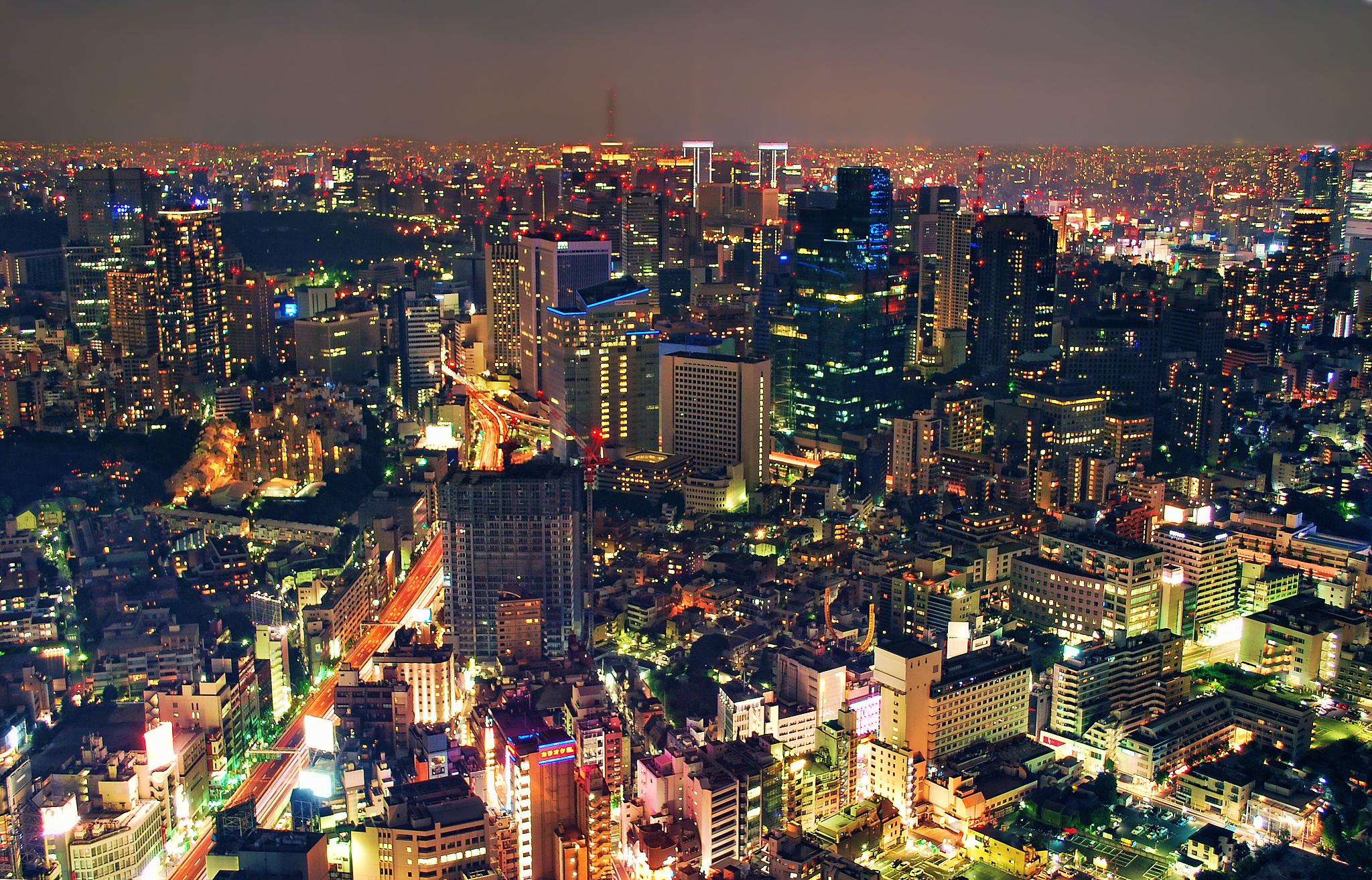 tokyo at night
