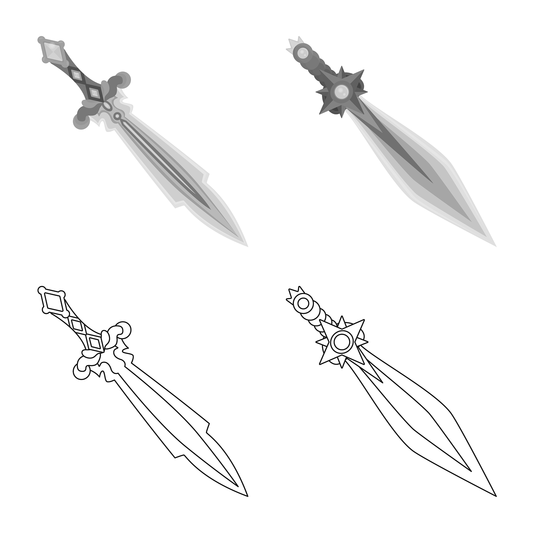 design game and armor logo collection