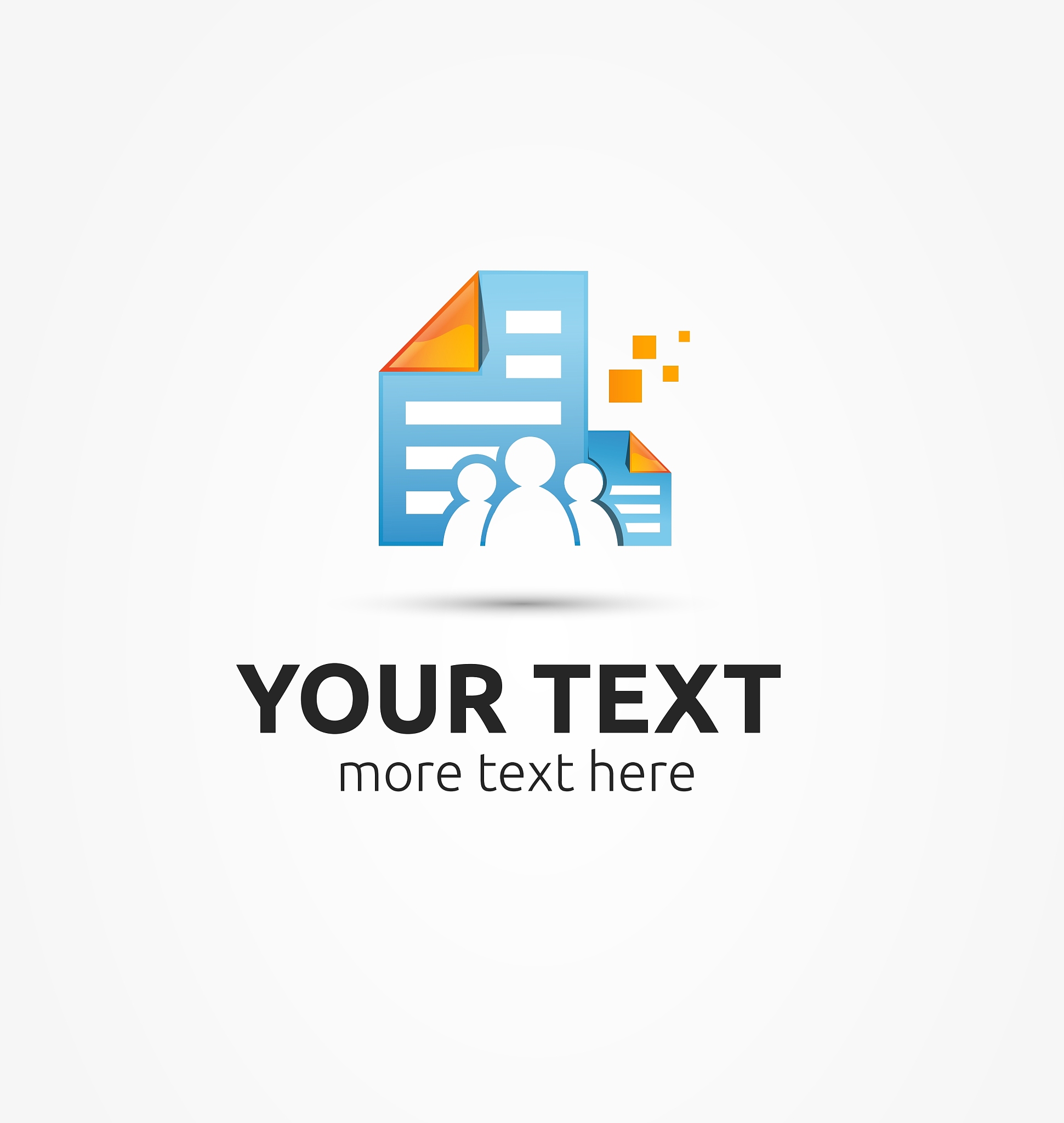 share documents logo design
