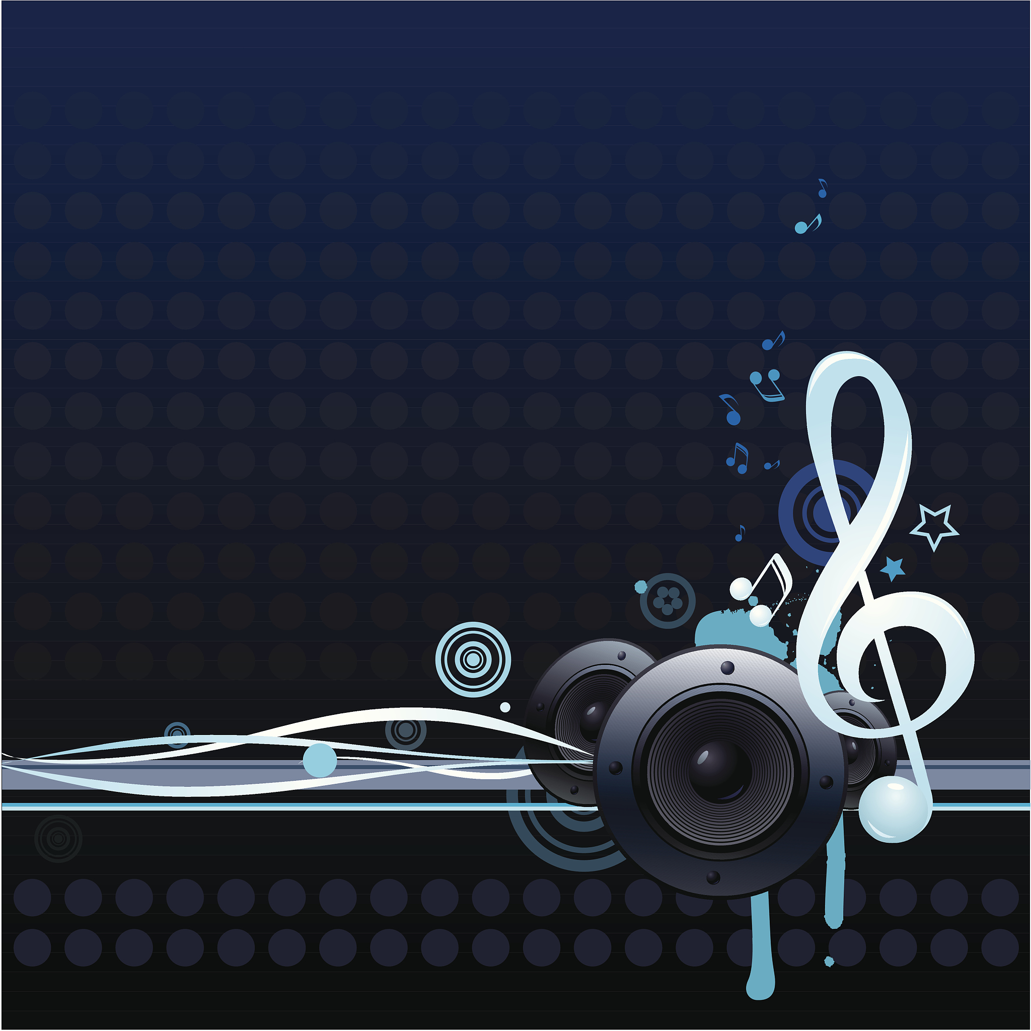 music wave background