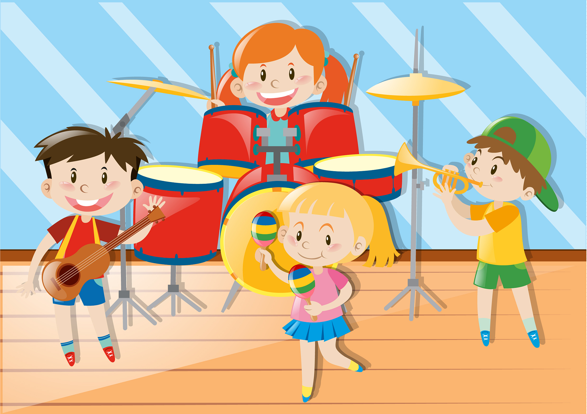 小乐团的演奏会绘本感悟