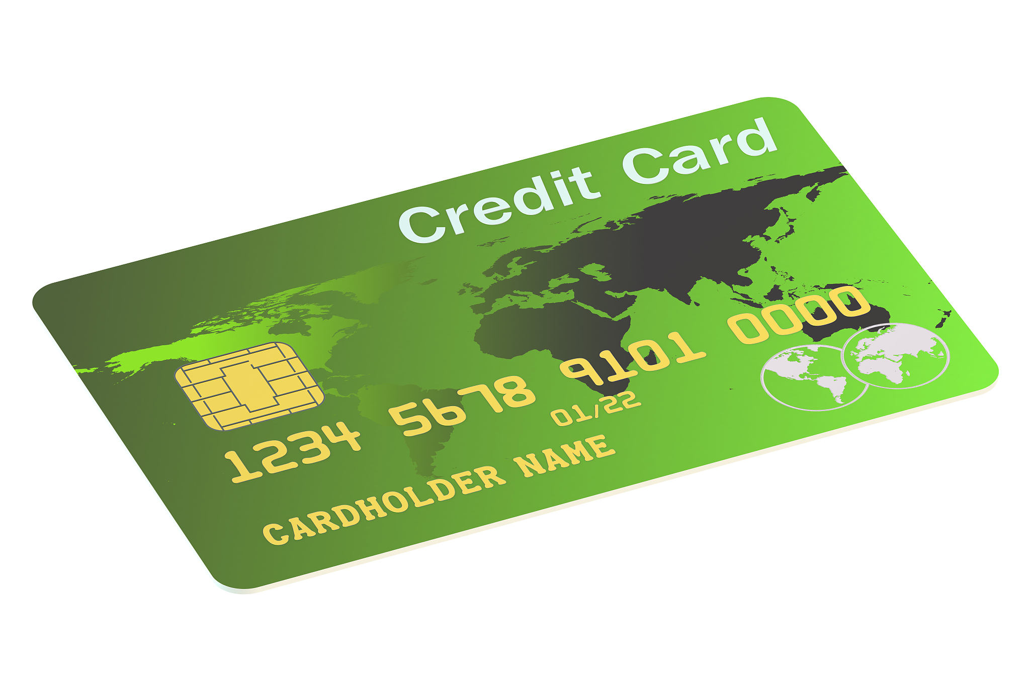 green credit card