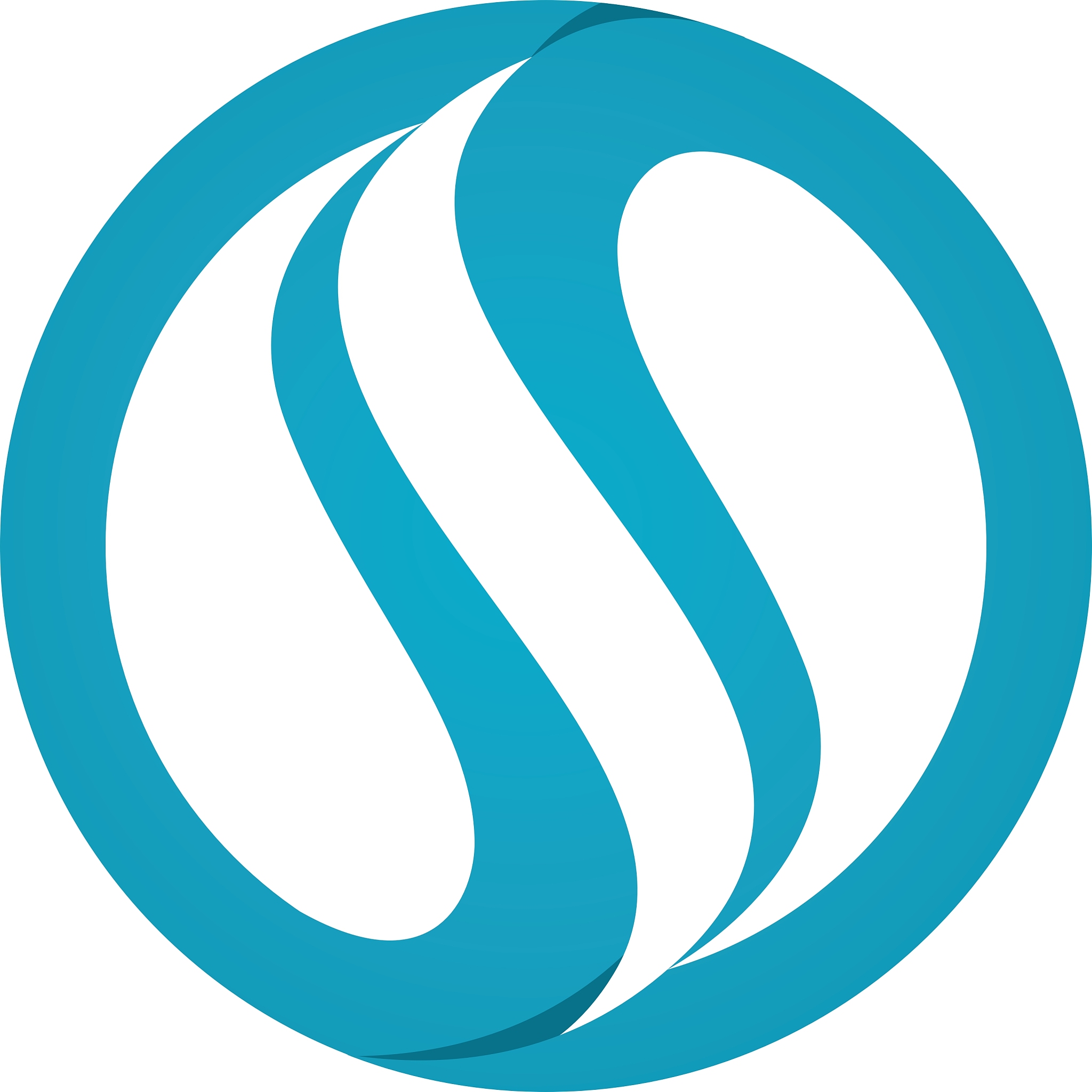 s letter logo template