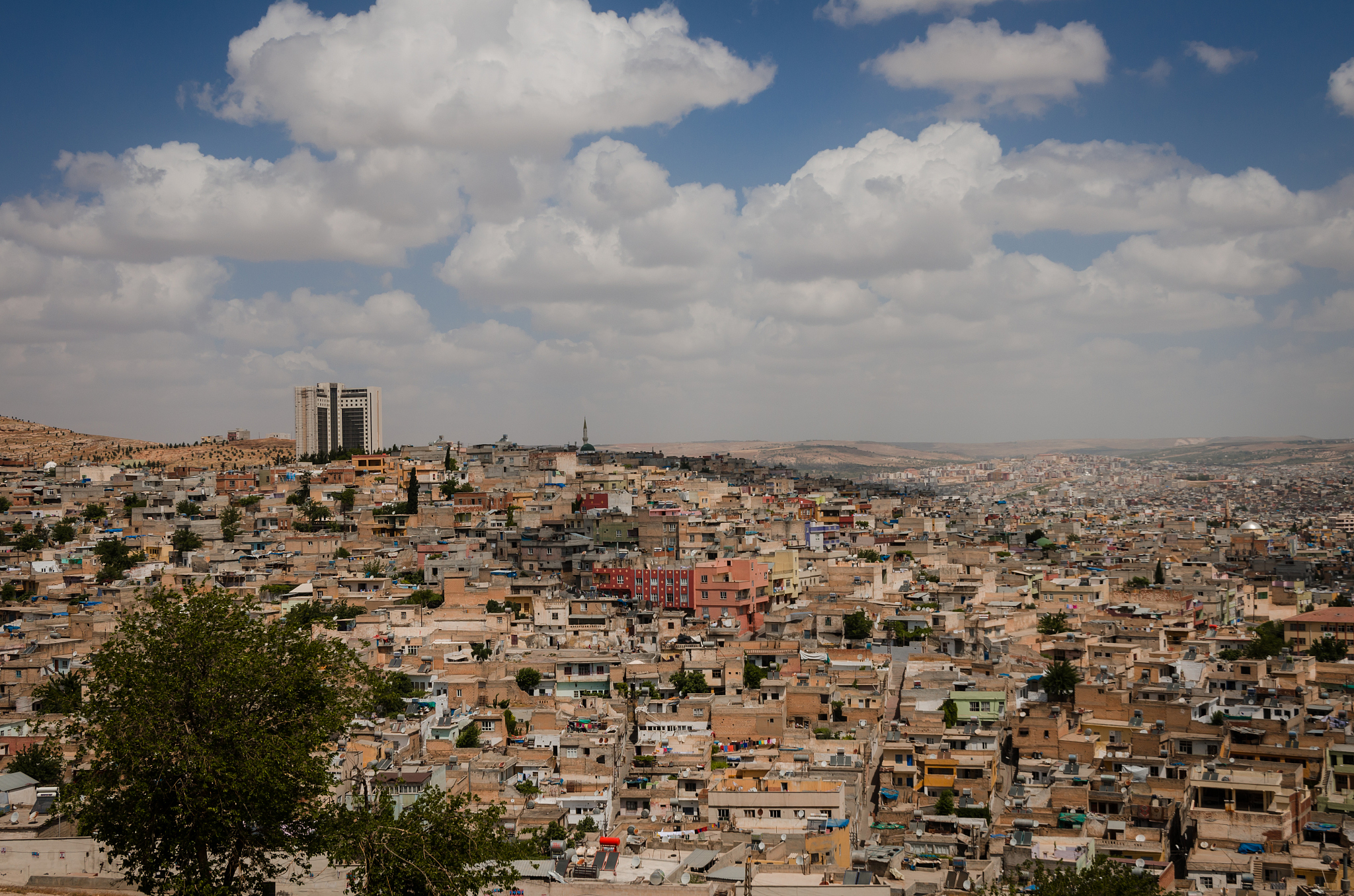 panoramic view of urfa city