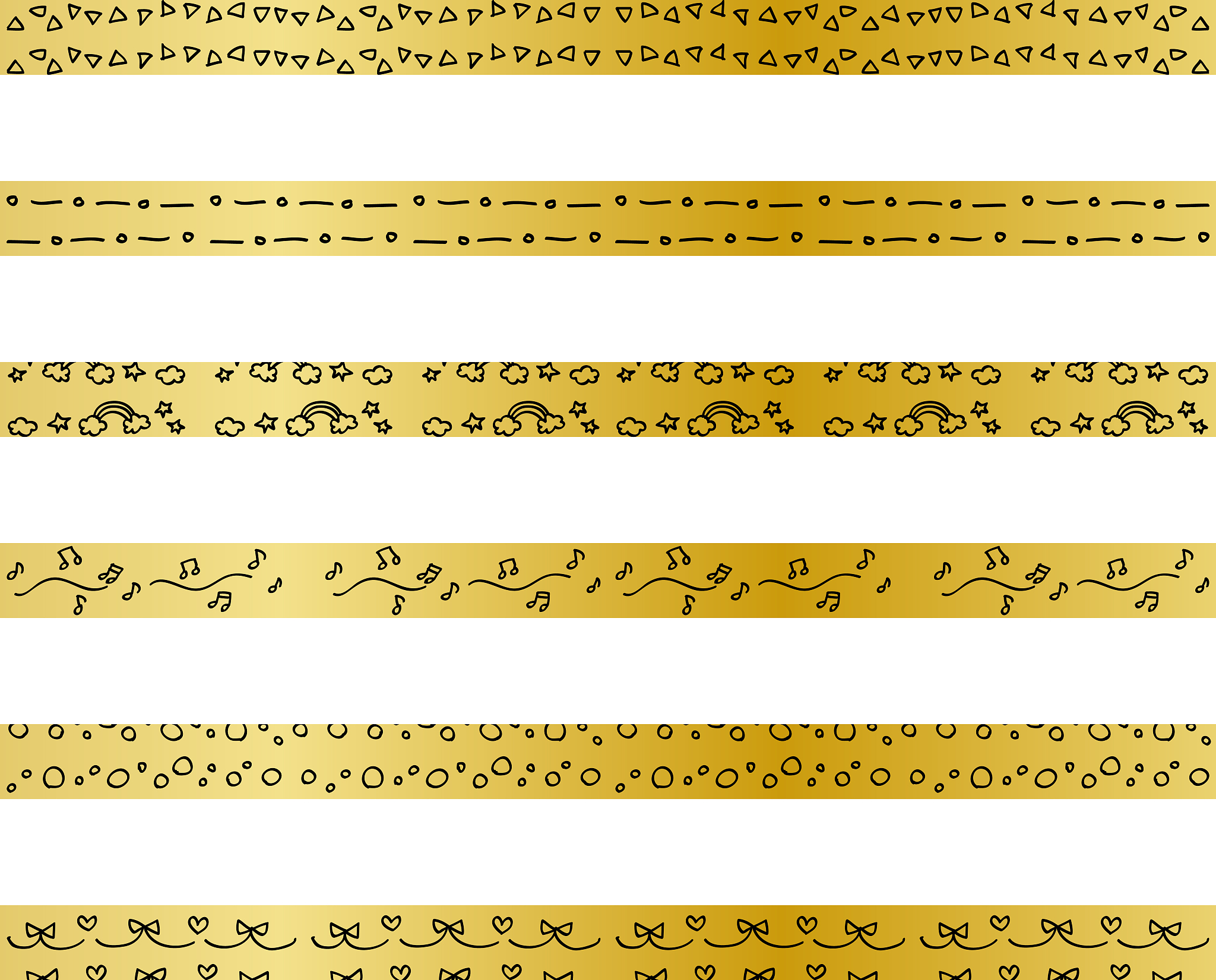 set of hand drawn line illustration
