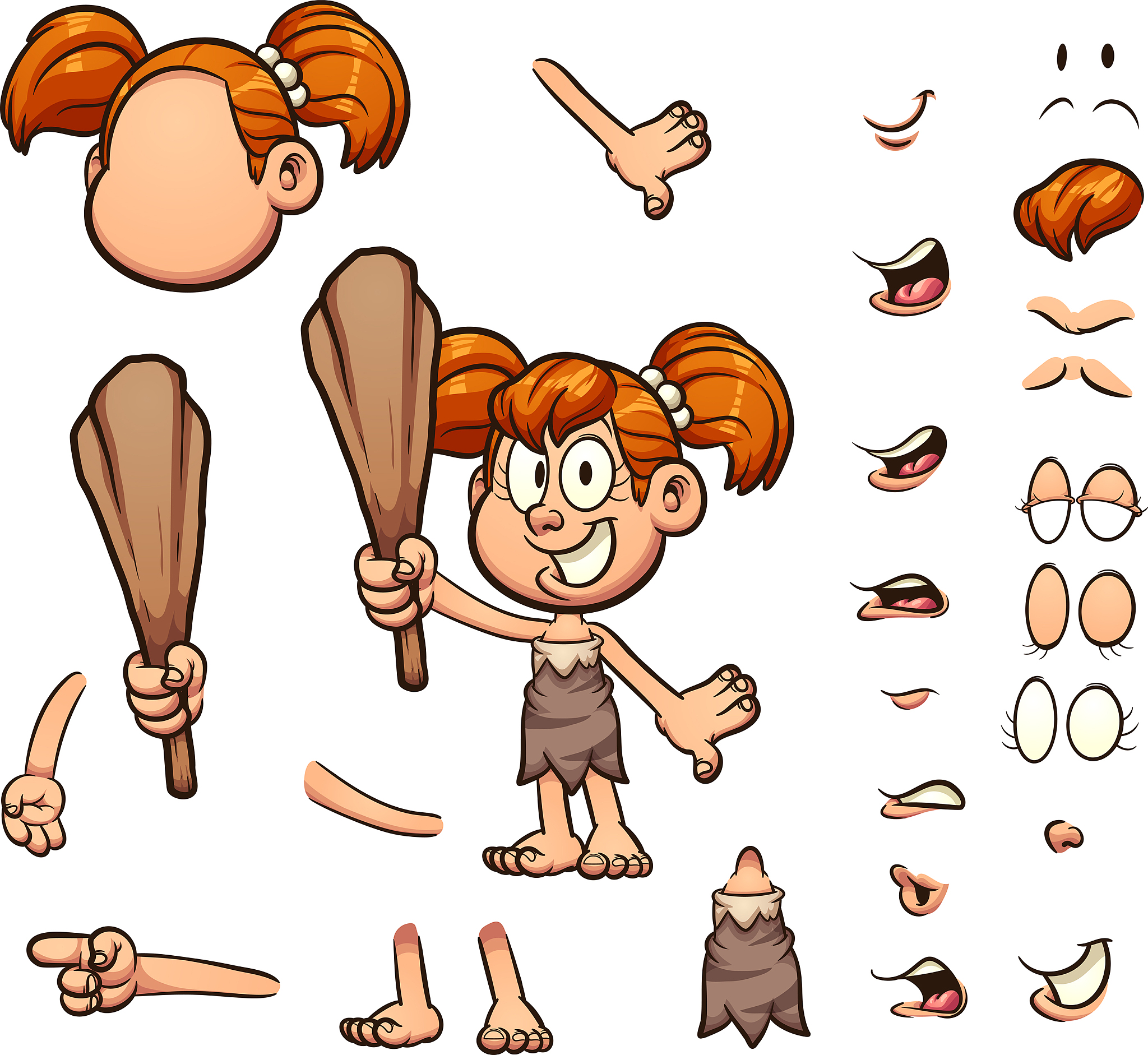 cave girl