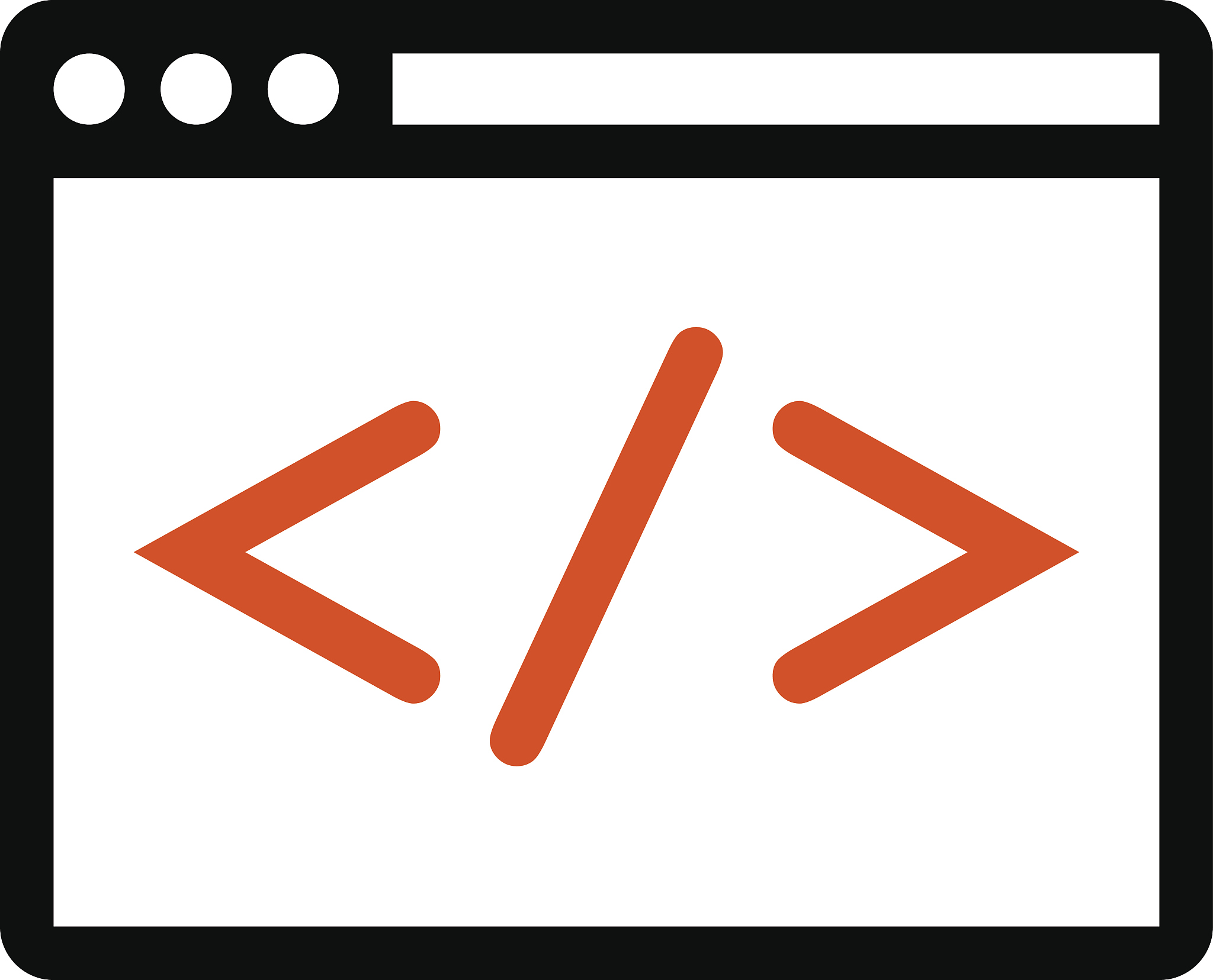 web development icon
