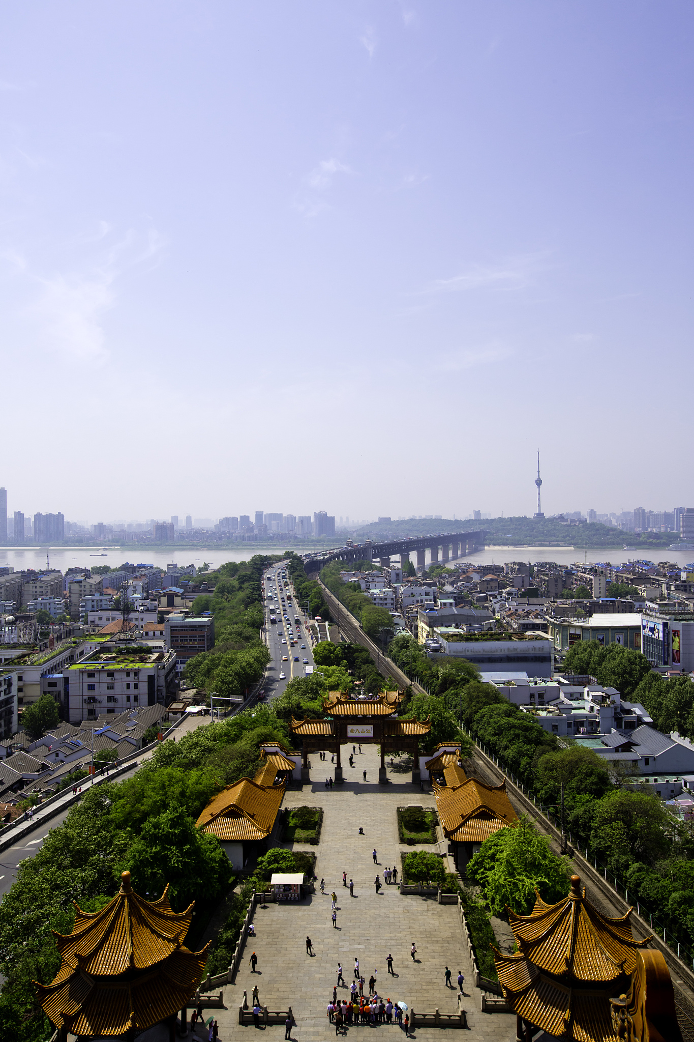 wuhan cityscape