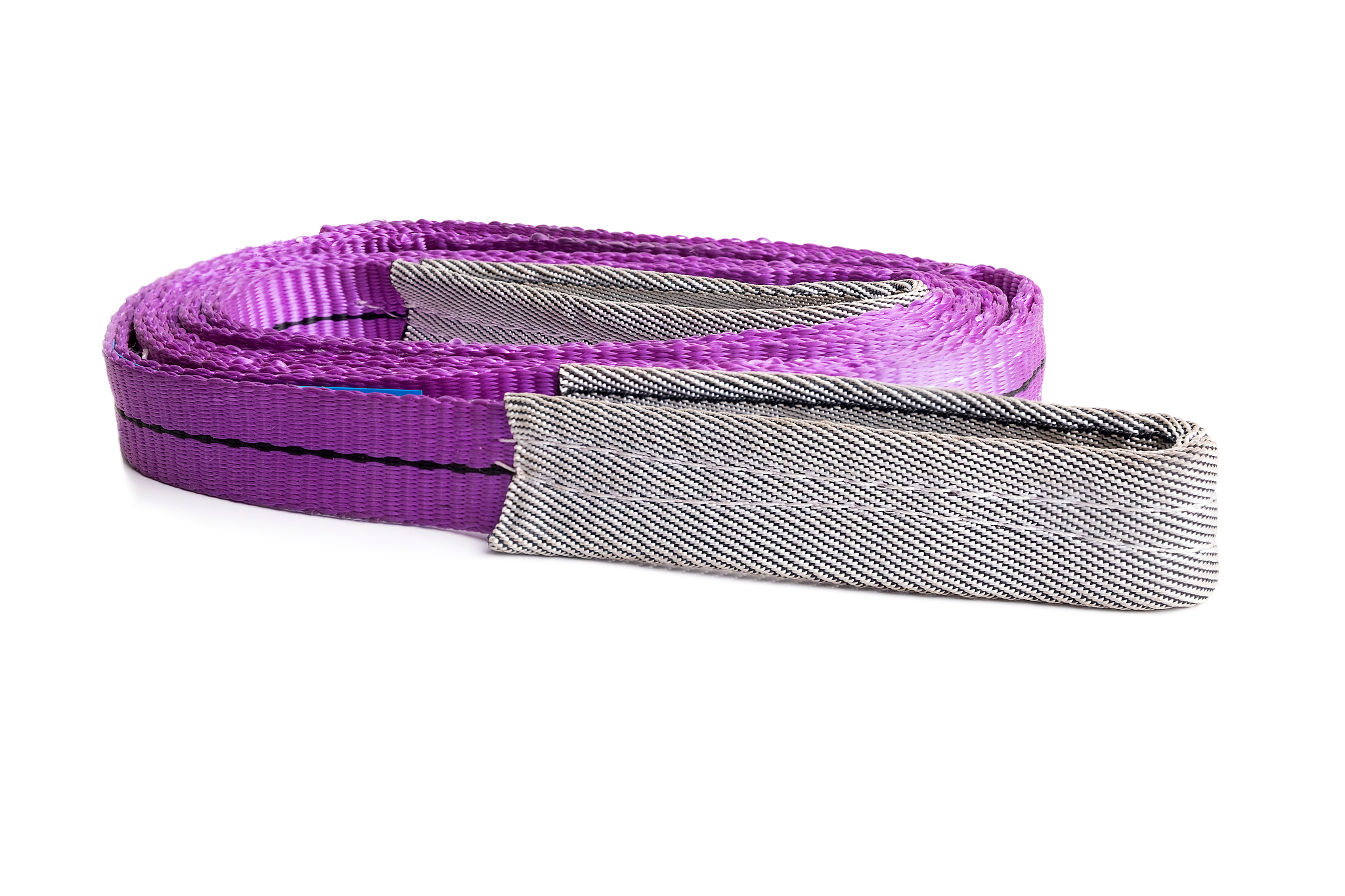webbing sling or soft sling for heavy load lifting.